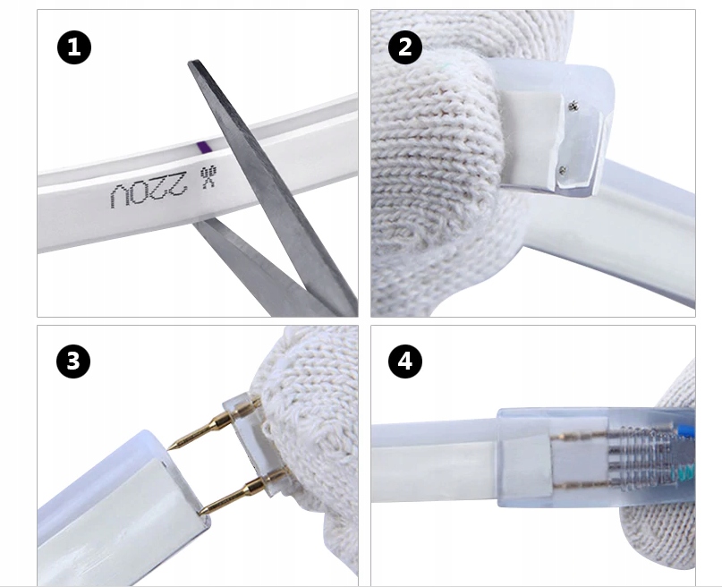 ZASILACZ STABILIZATOR DO NEON LED FLEX NA STAŁE Barwa światła inny