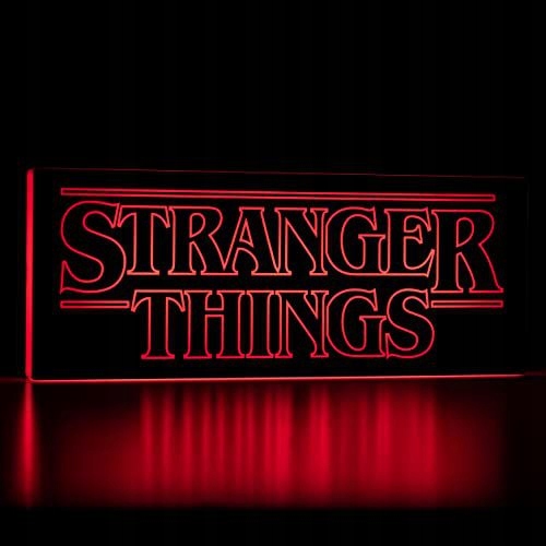 STRANGER THINGS LOGO LIGHT / LAMPKA STRANGER THINGS - LOGO