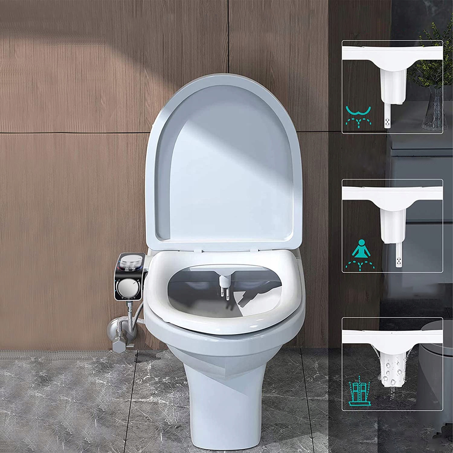 BIDET NAKŁADKA MYJĄCA TOALETOWA SMART DESKA NOWY Rodzaj inny