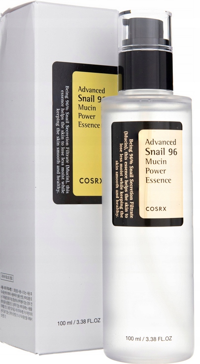 Cosrx Advanced Snail 96 % Filtrátu Slizu Slimáka Hydratační esence Na Obličej