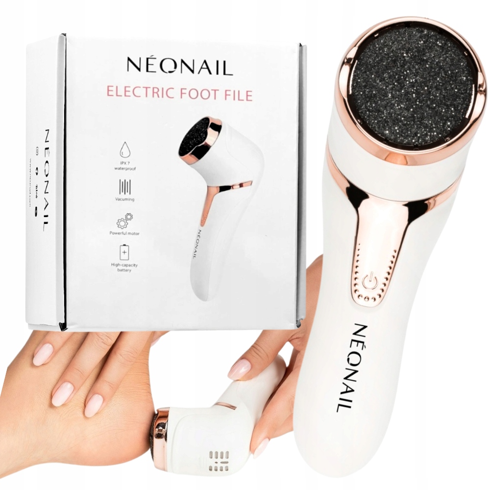Pilník na nohy a paty Neonail s nasáváním prachu Set
