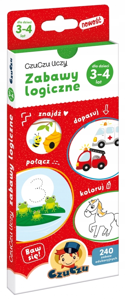 

CzuCzu Uczy Zabawy logiczne dla dzieci od 3-4 la