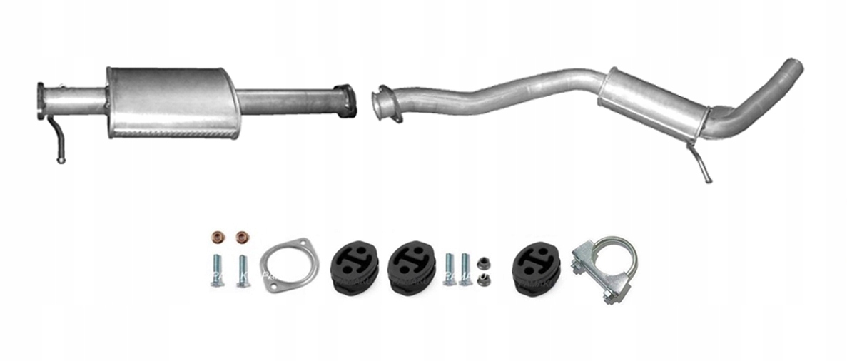 Alfa Romeo 156 2.0 Jts 16V 121 kW (2002-9/2005) Tlumič Počáteční Středový