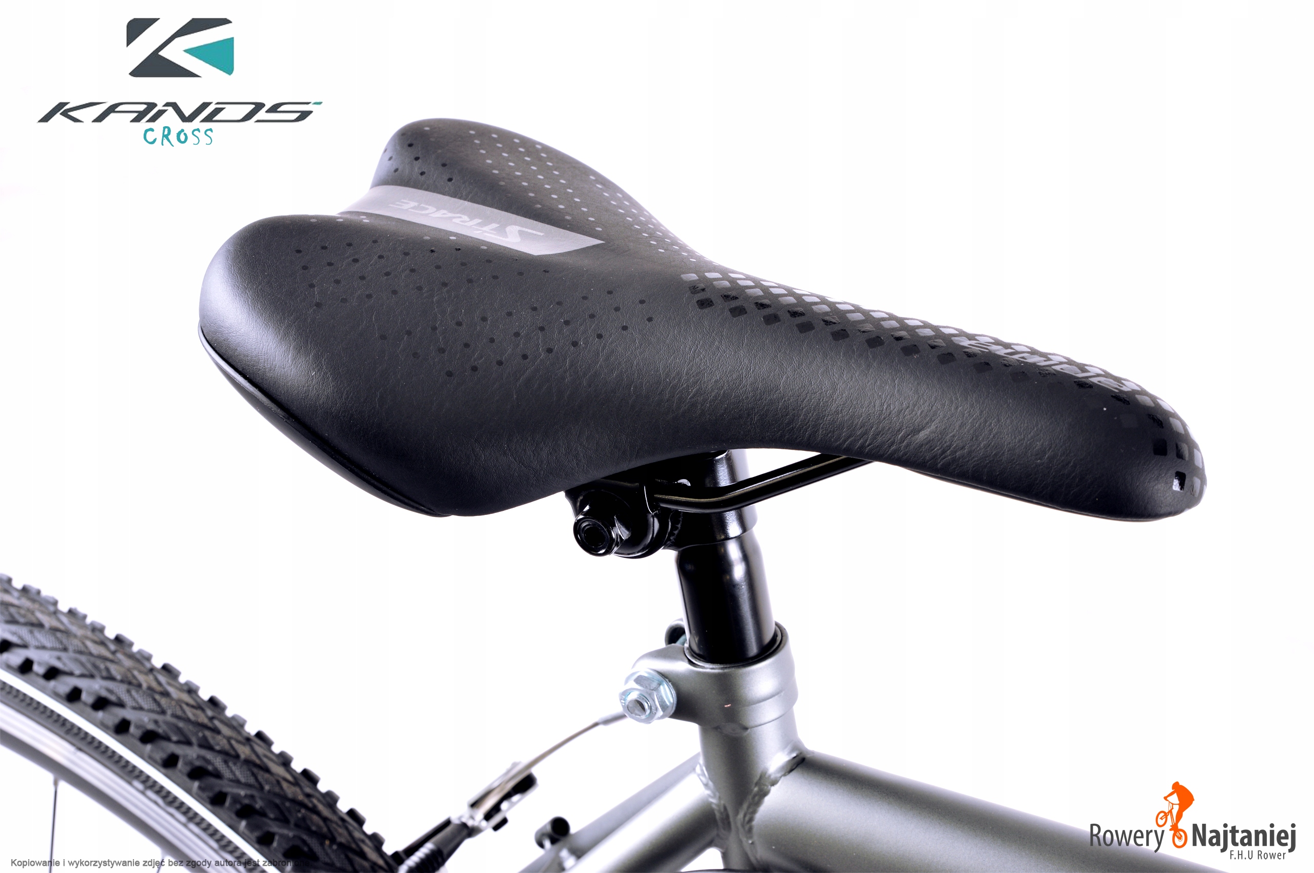 ROWER MĘSKI VIP BIKE CROSS 700 SZT M19 czar-nieb Materiał ramy stal