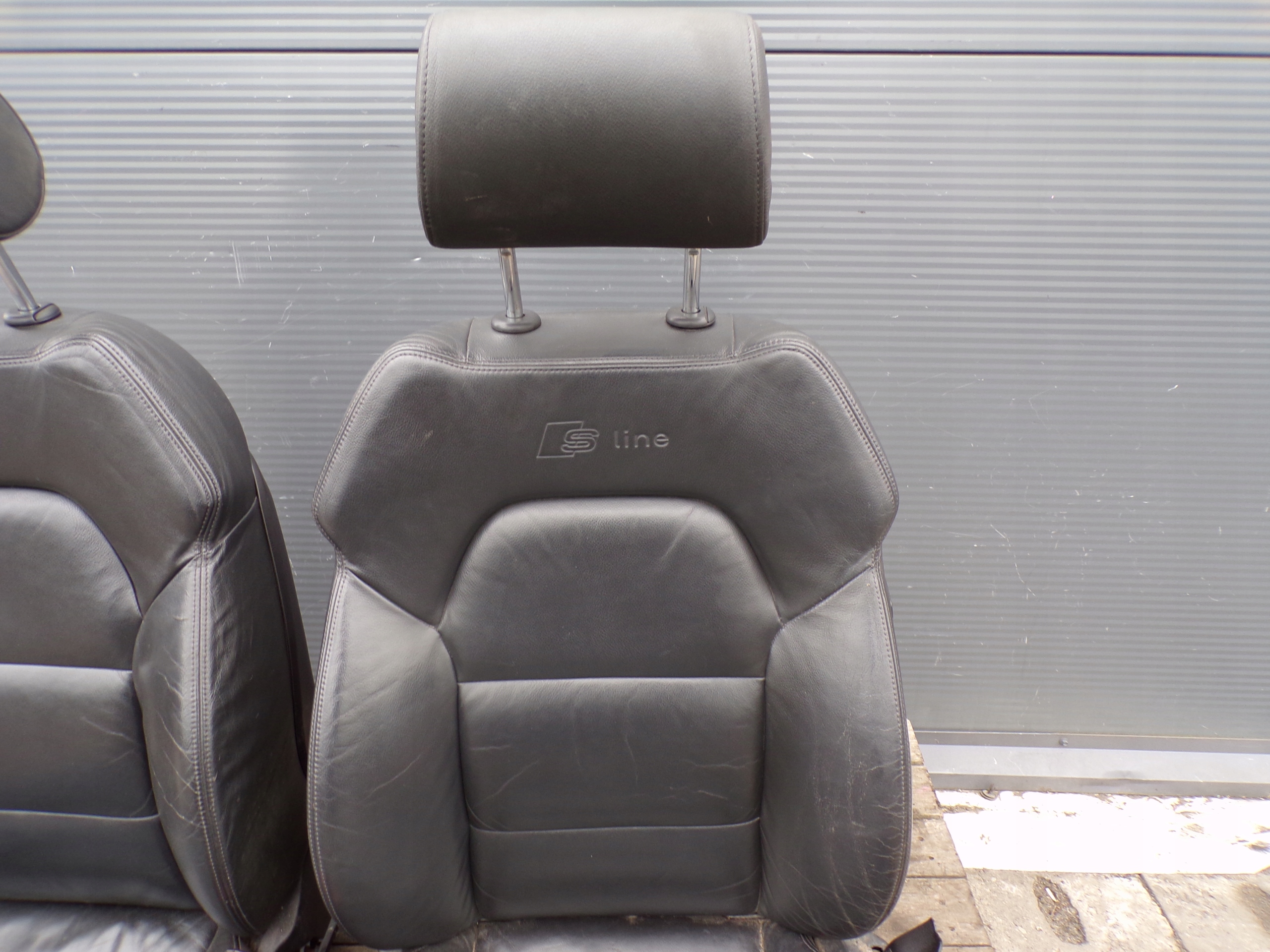 seats left right AUDI A4 B6 electrics leather S-LINE SLINE