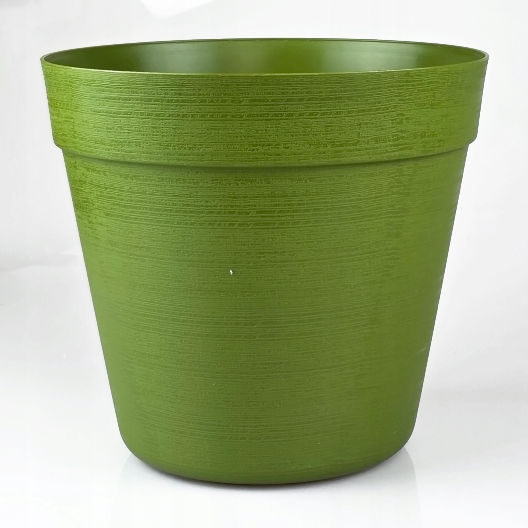 Doniczka w Stylu LOFT 26 cm, 8L, Eko, UV Odporna, Oliwkowa