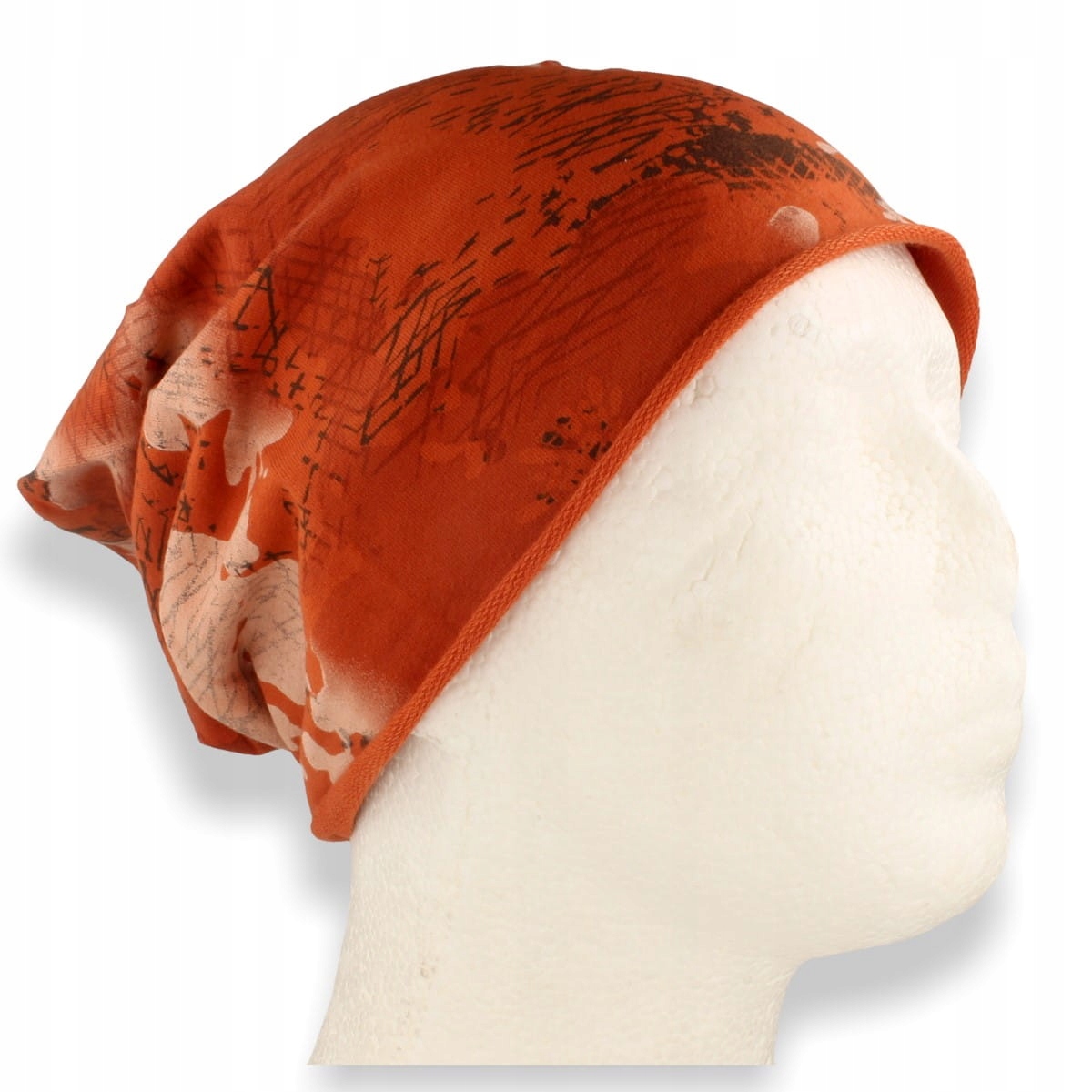 

Czapka damska Beanie cienka smerfetka bawełna