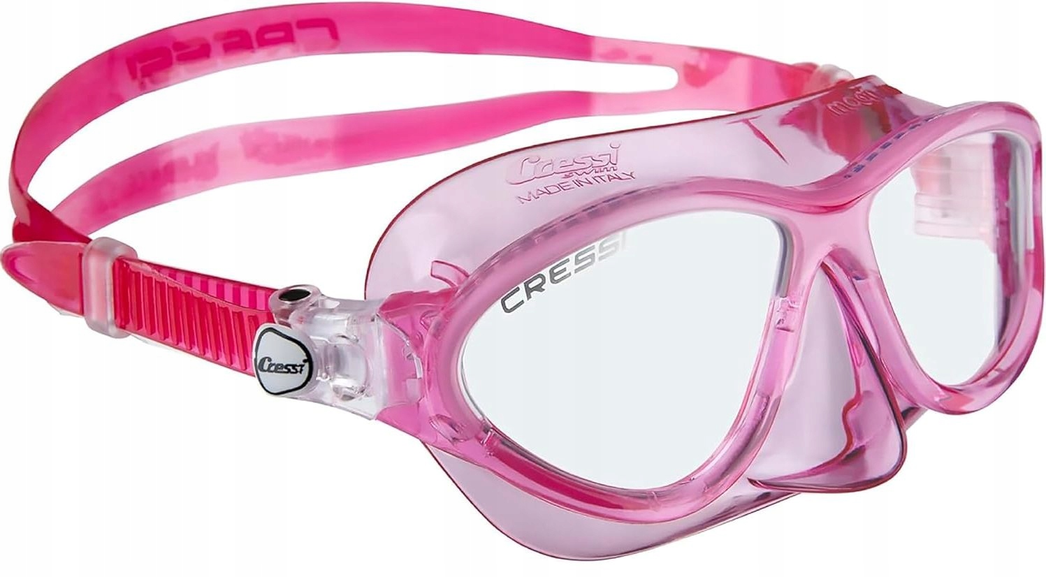 Okulary pływackie dla dzieci w wieku 5-10 lat Cressi Moon Kid Różowe