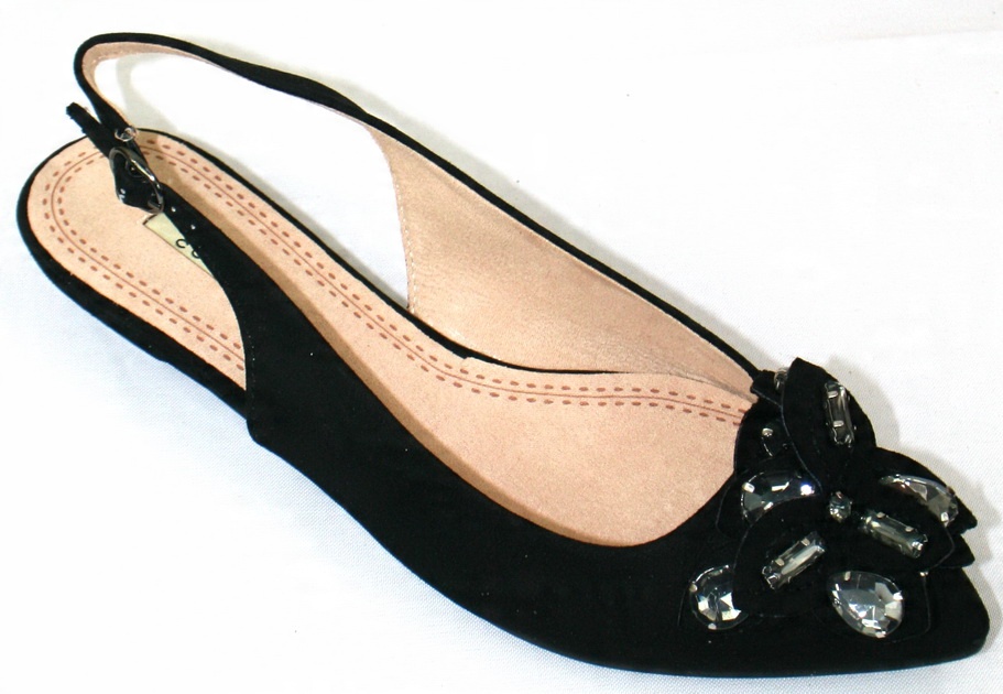 

Baleriny w szpic damskie buty z odkrytą piętą 38