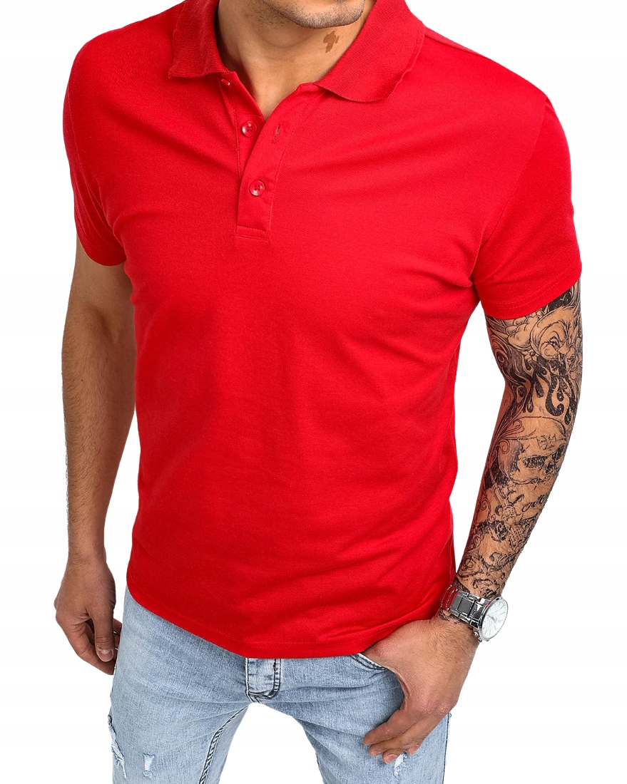 

Koszulka Polo Męska Gładka roz. XL