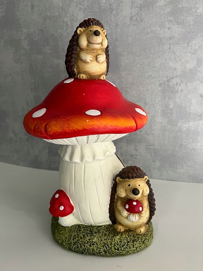 Figurka ogrodowa JEŻ GRZYB JESIEŃ OGRÓD 33 cm Kod producenta 2