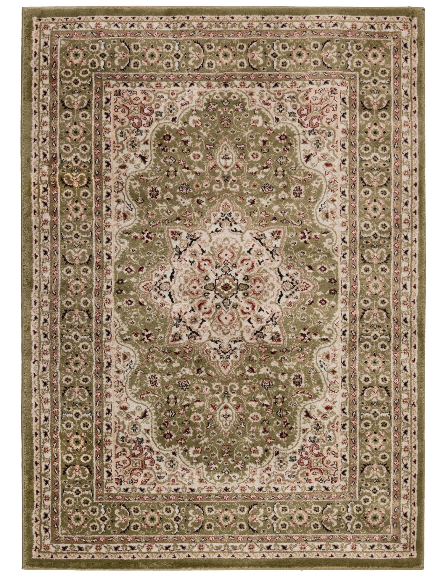Klasický orientálny koberec 240x340 cm Retro Vintage Salon Spálňa Zelená