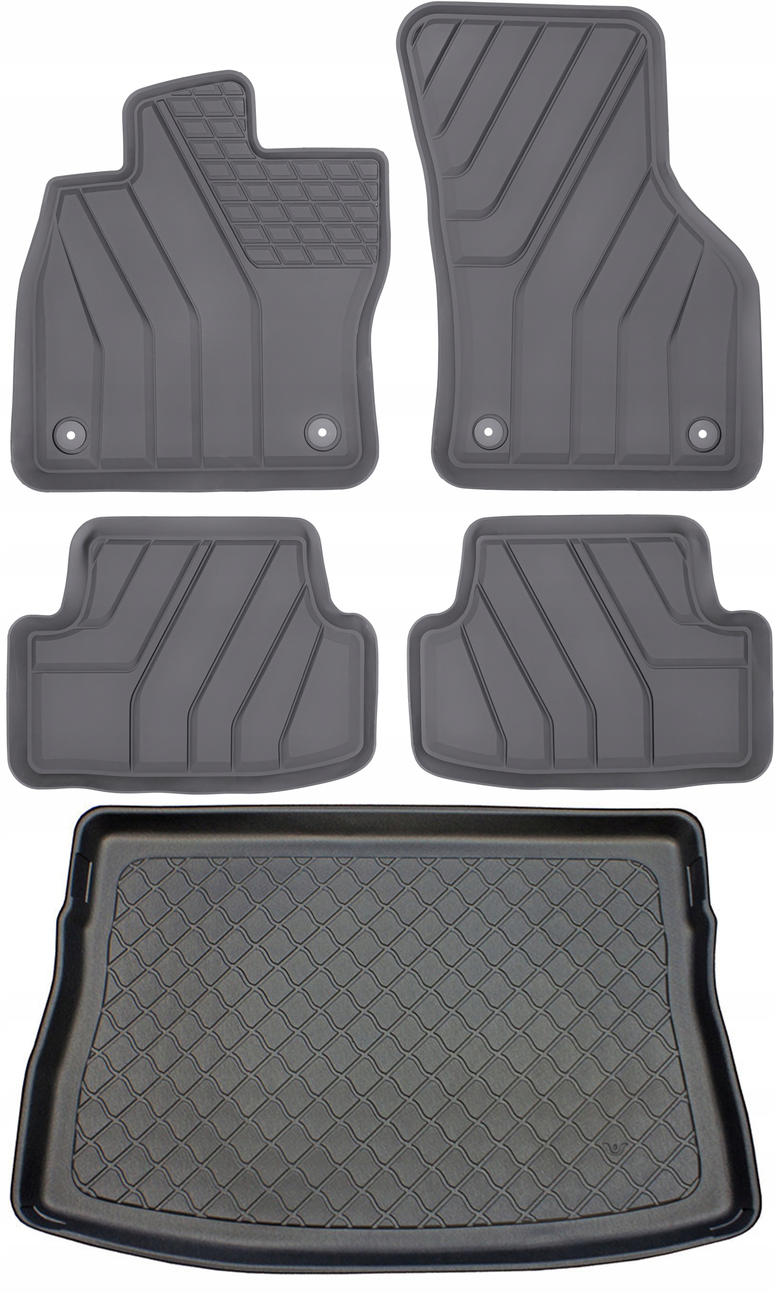 Volkswagen Golf VII Hatchback od roku 2012-2019 Sada Koberce batožinový priestor