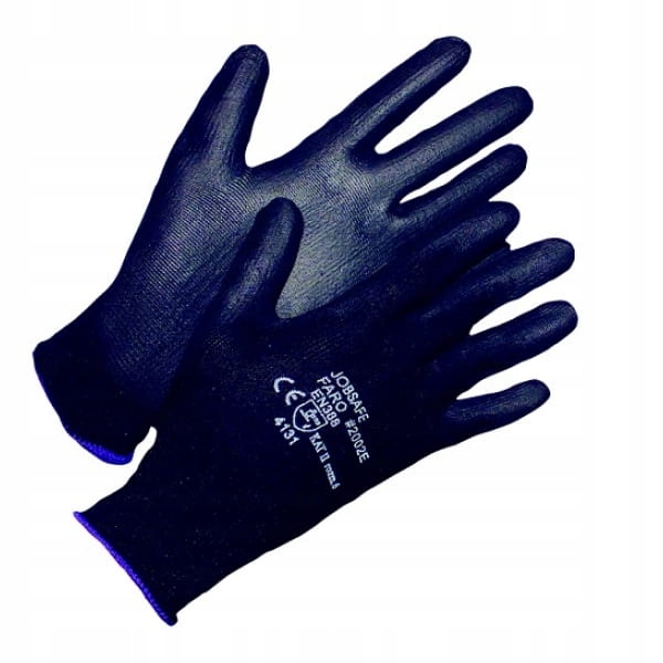 

Rękawice Jobsafe Faro Czarne 8 x 1 para