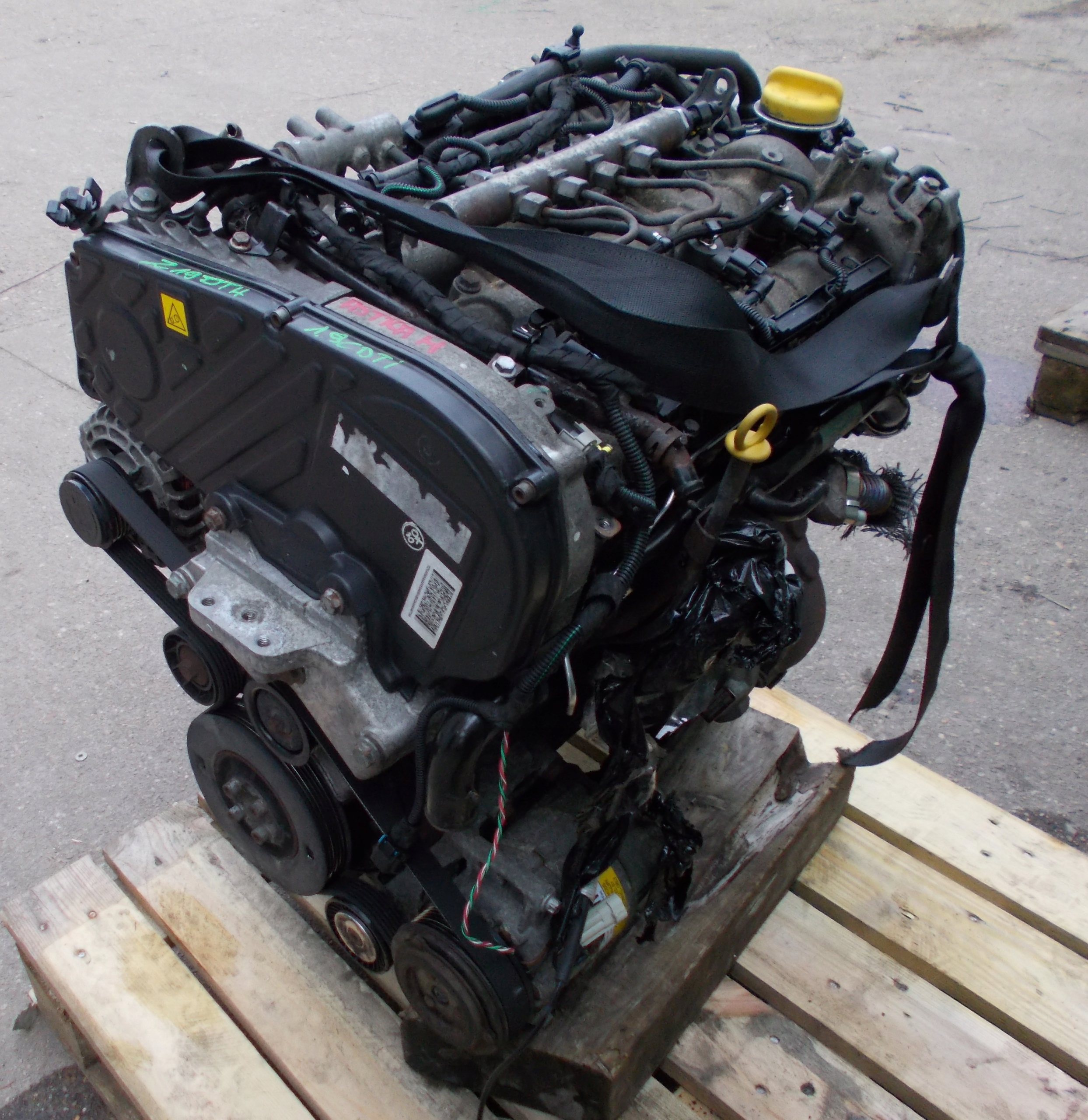 OPEL ASTRA H 1.9 CDTI engine complete Z19DTH