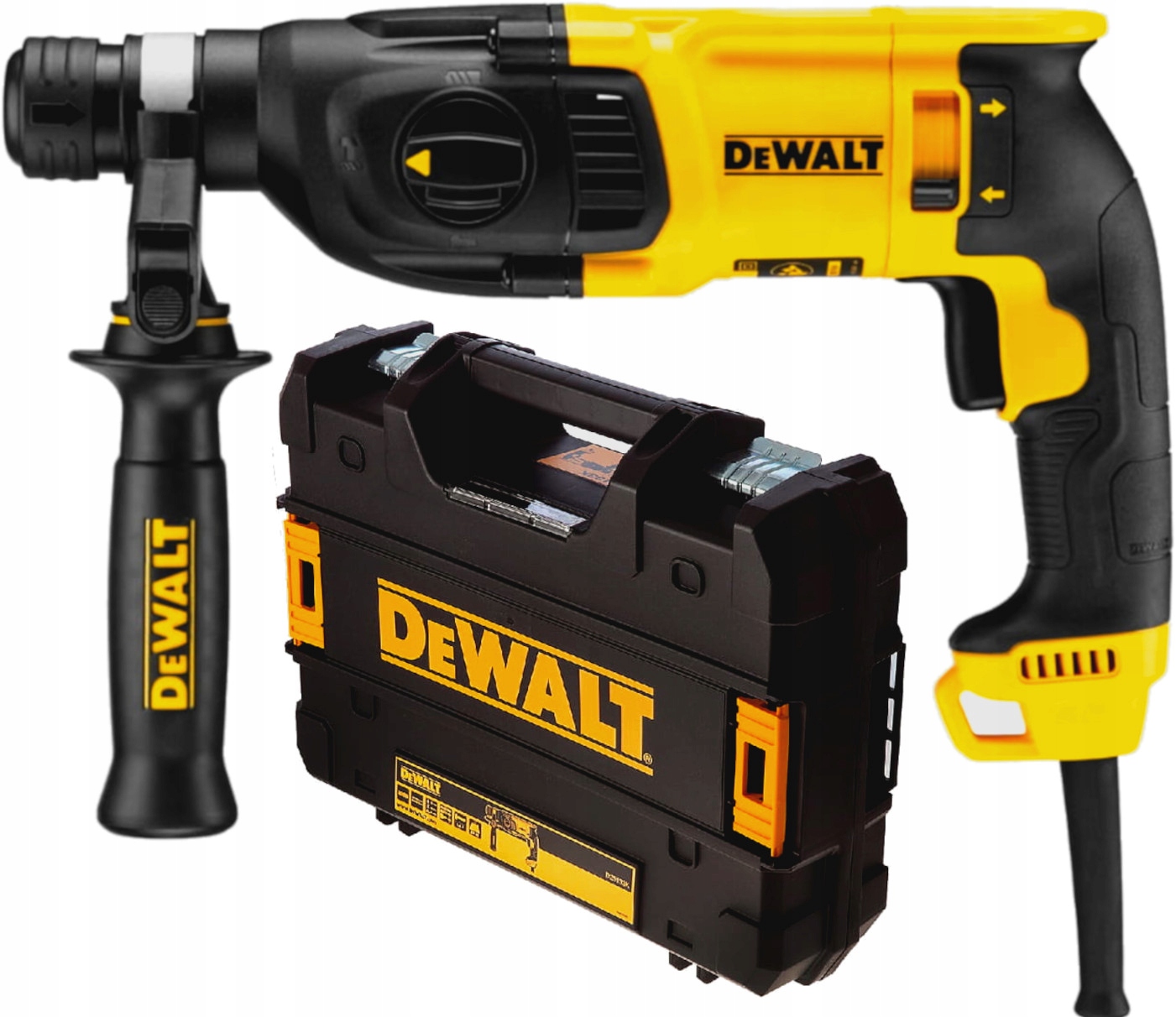 

Młotowiertarka z udarem DeWalt 800W 2,6J D25133K