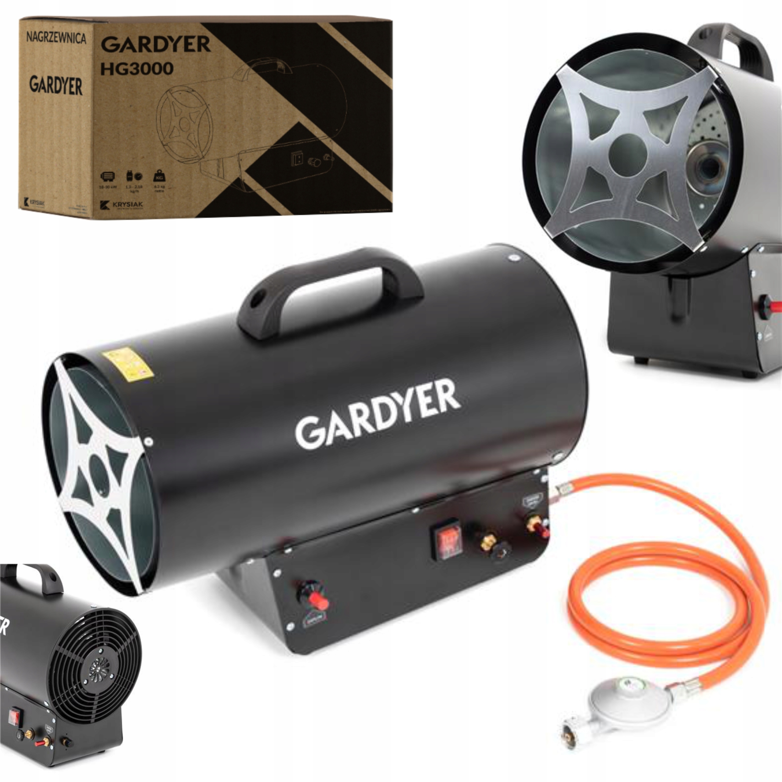 Газовый нагреватель 30 кВт термостат печь воздуходувка