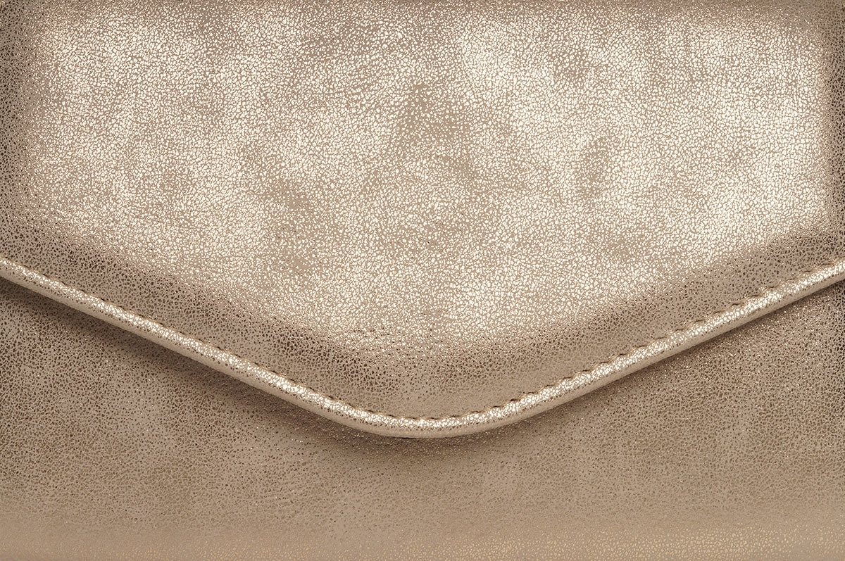 ZŁOTA KOPERTÓWKA TOREBKA WIZYTOWA S4 SOLOME DUBAJ Kolor złoty