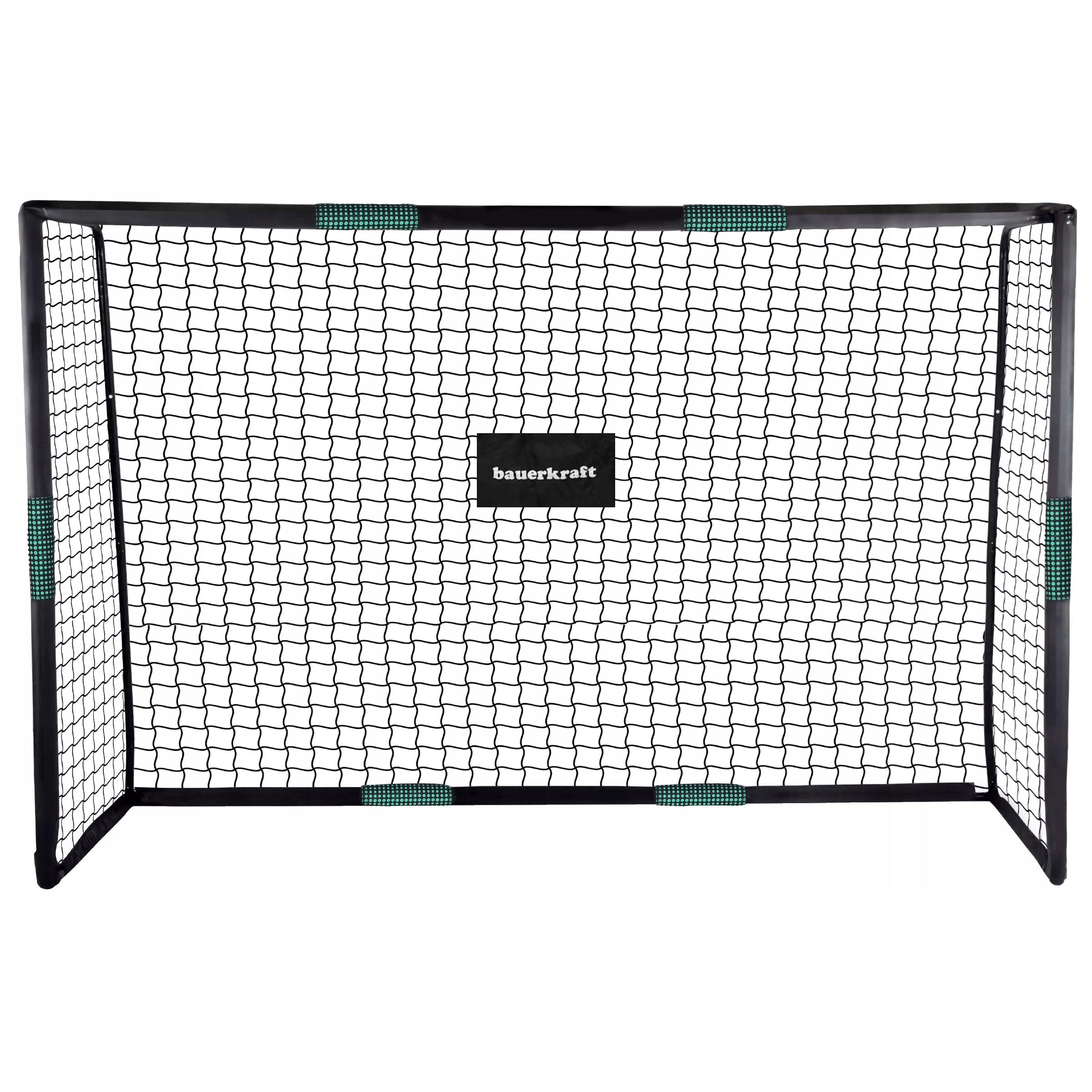 Kovová fotbalová branka s tréninkovou sítí pro fotbal 180x120