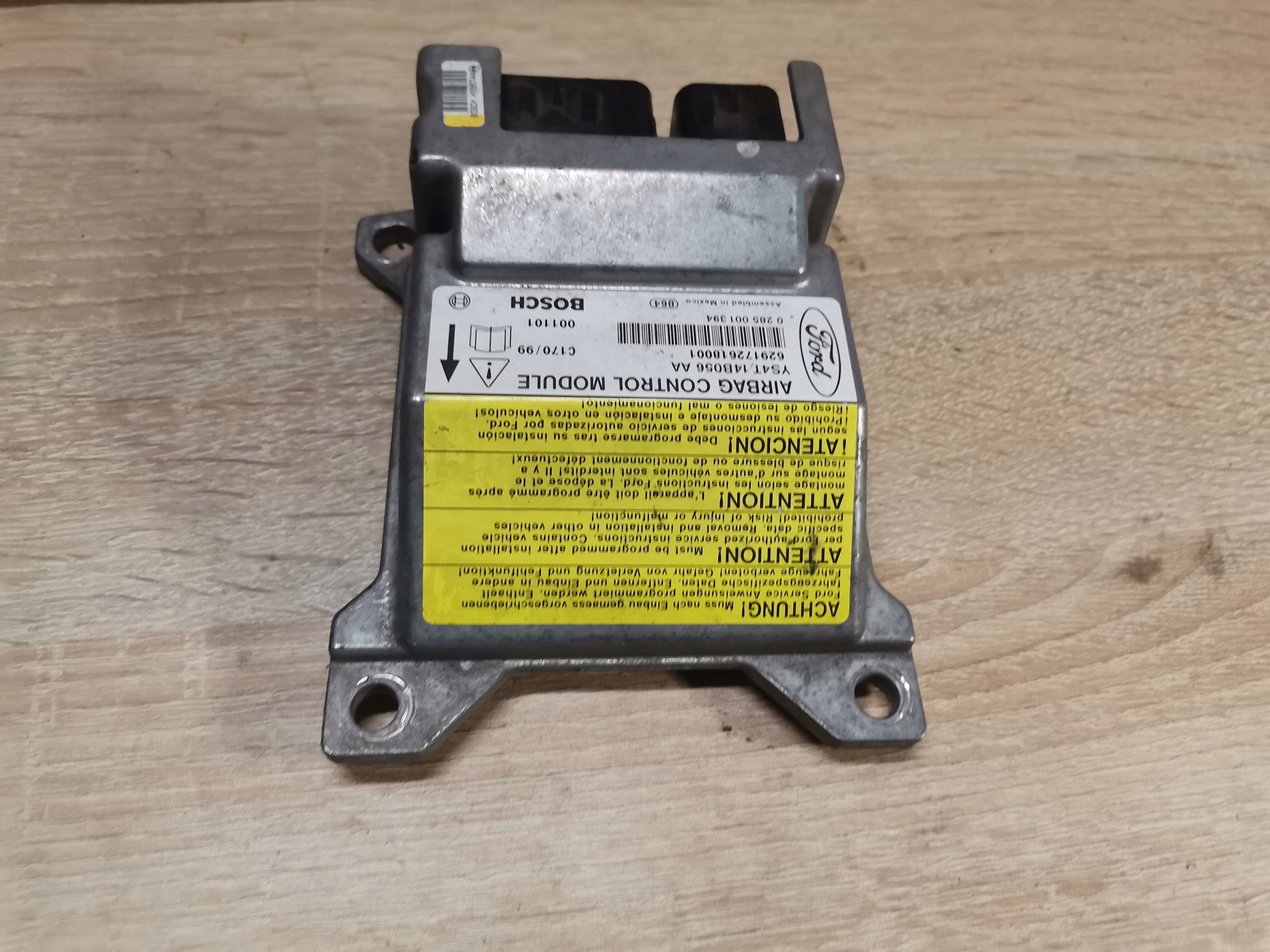 module SENSOR airbag FORD FOCUS MK1 YS4T-14B056-AA