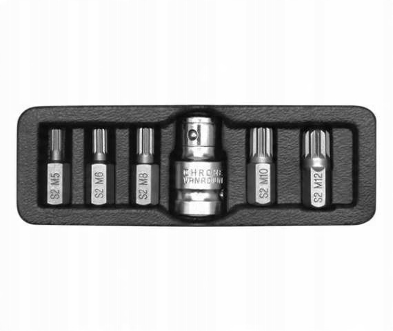 

Zestaw Bitów Spline 6szt YT-0414 Yato