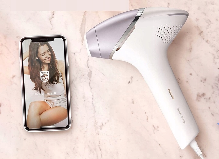 DEPILATOR LASEROWY IPL PHILIPS LUMEA BRI944 + SZCZOTECZKA DO CIAŁA W ETUI Sposób depilacji impuls światła