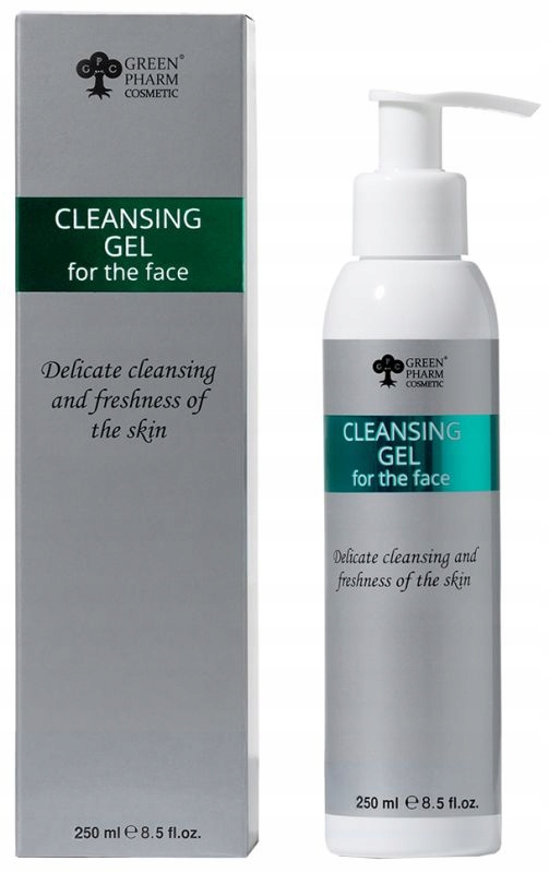 Green Pharm Cosmetics Cleansing Gel Čistící Gel Na Obličej 250 ml