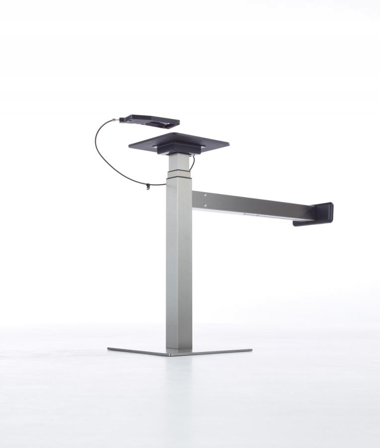 Peka 10.76.S 0077067973 ergoAGENTmono – noha stola s výkonom na stenu