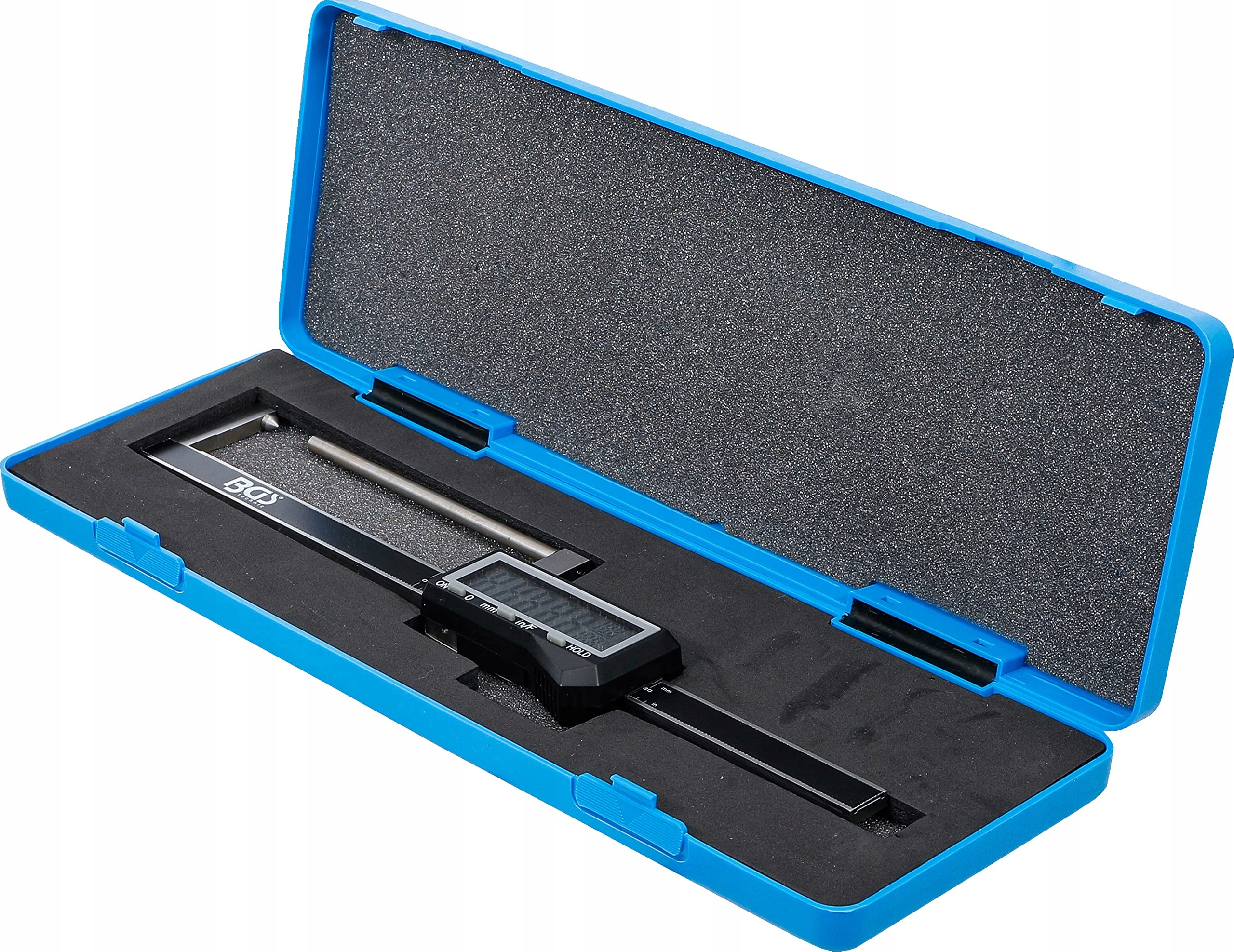 BGS Cyfrowy Suwmiarka Do Tarczy Hamulcowej 80 mm mm i cale z Etui — miniatura 4