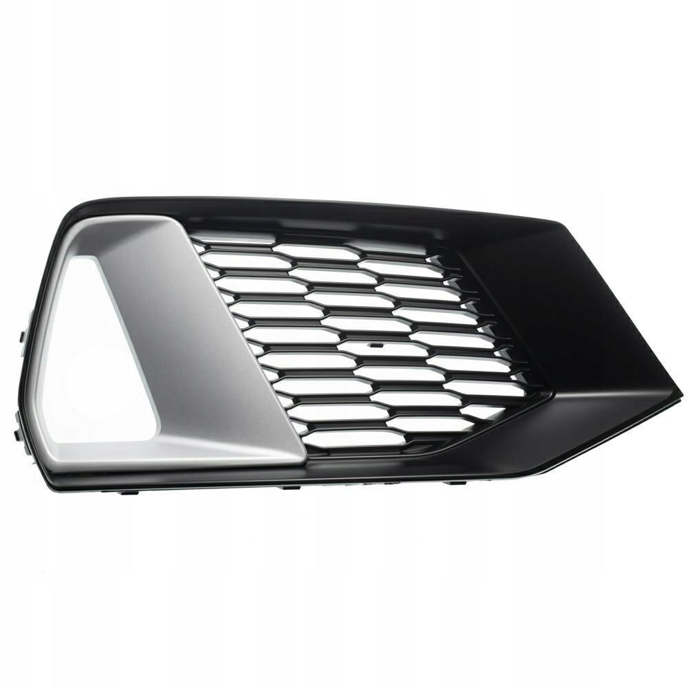 Audi A7 4K8 S-line 18-ATRAPA Gril Mřížka Předního Nárazníku Pravá Stříbrná