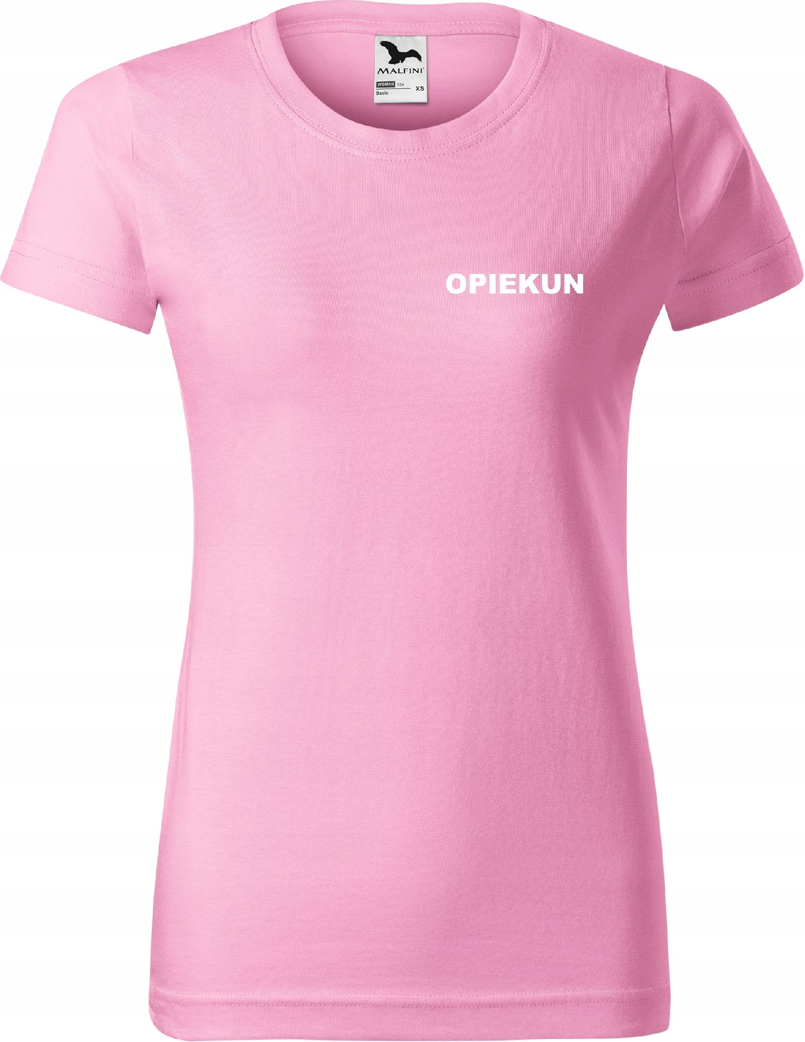 

Damska koszulka medyczna t-shirt nadruk Opiekun