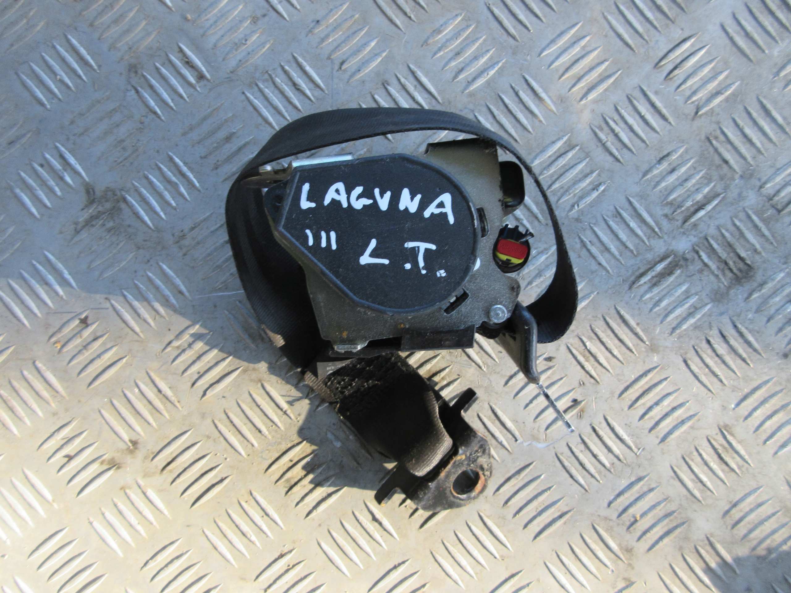 РЕМЕНІ БЕЗПЕКИ ЛІВИЙ ЗАДНІЙ RENAULT LAGUNA III