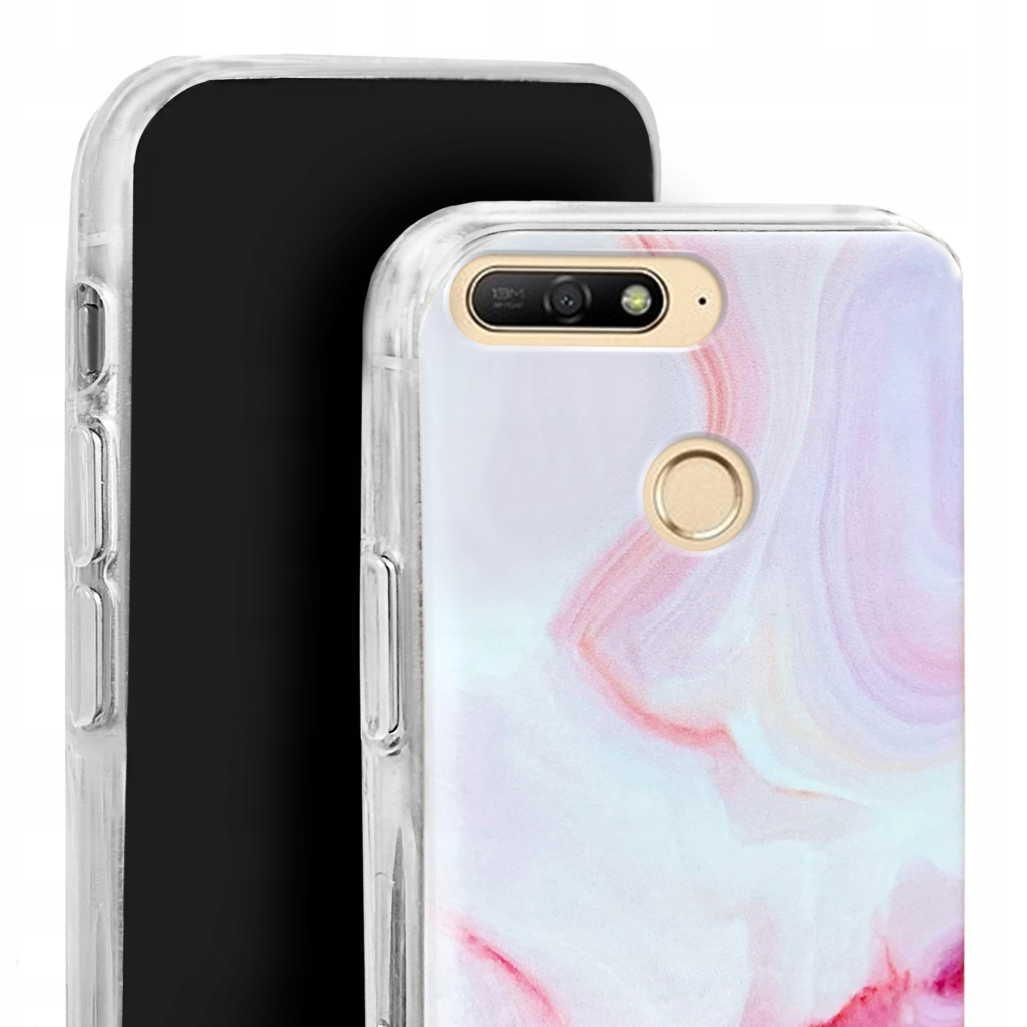 

Etui do Huawei Y7 Prime 2018 case wzory + Szkło