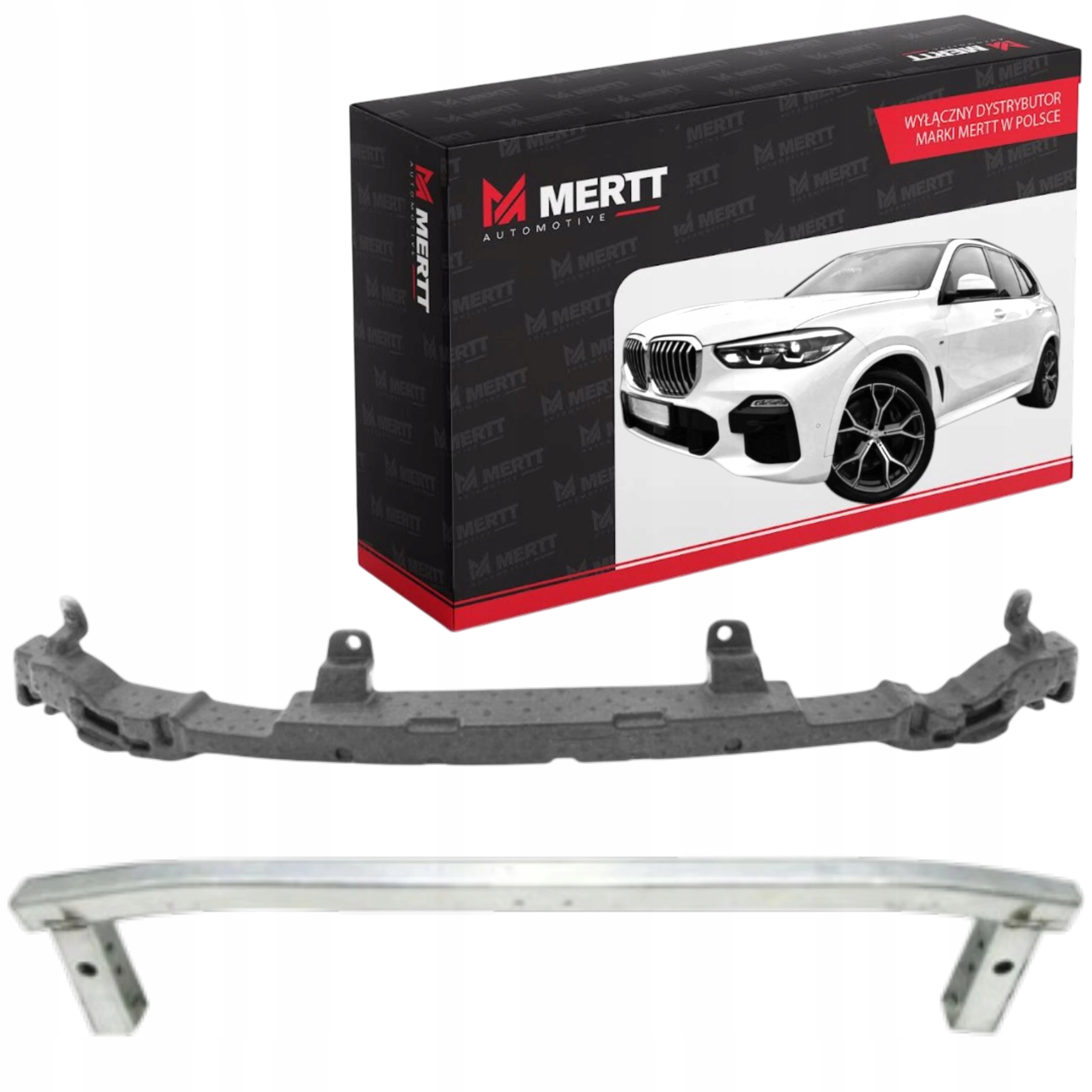 Bmw G05 2018- M Paket Spodní Nosník Absorbér odrazník Předního Nárazníku