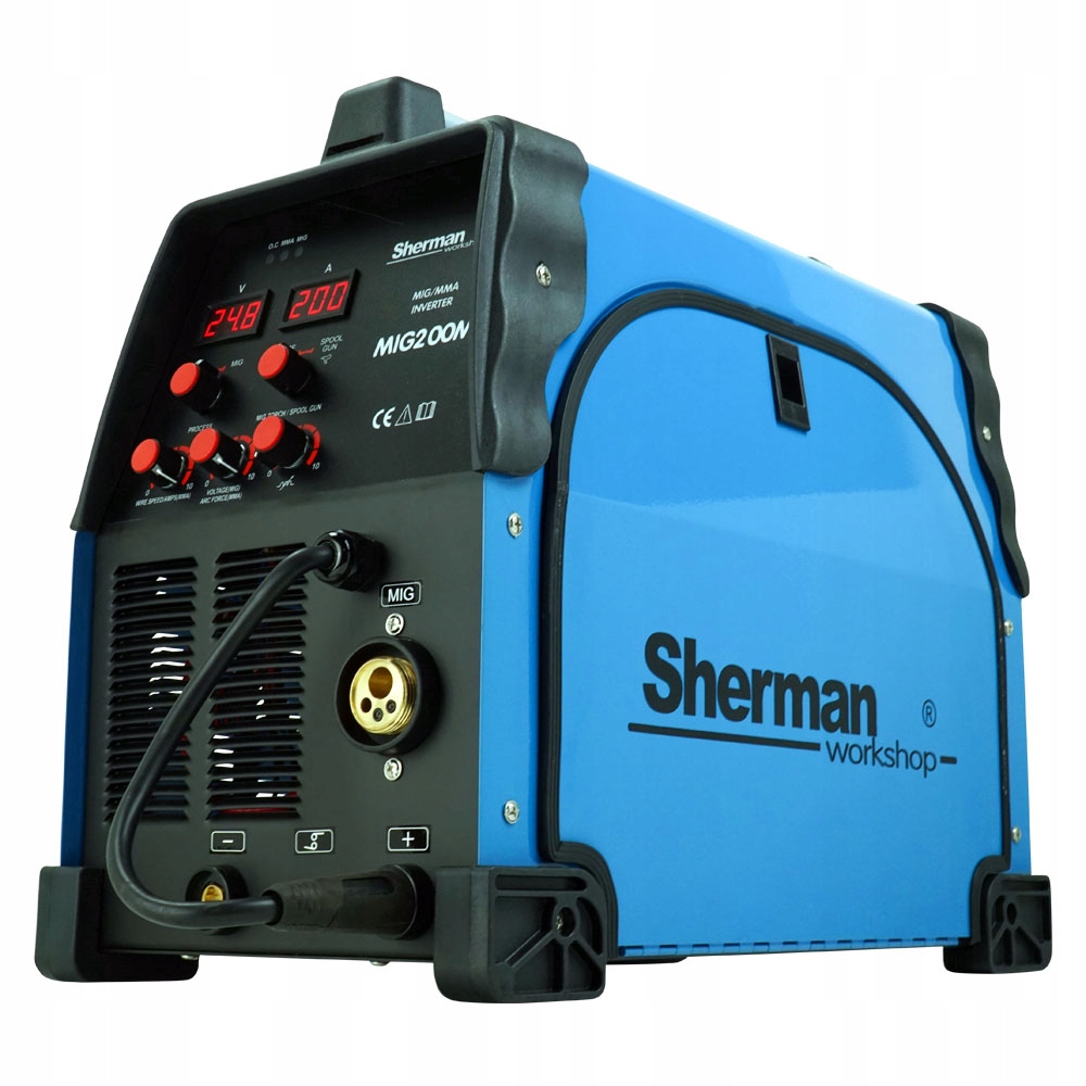 Spawarka Sherman MIG 200M MIGOMAT MAG MMA 2w1 Model Sherman MIG 200 M