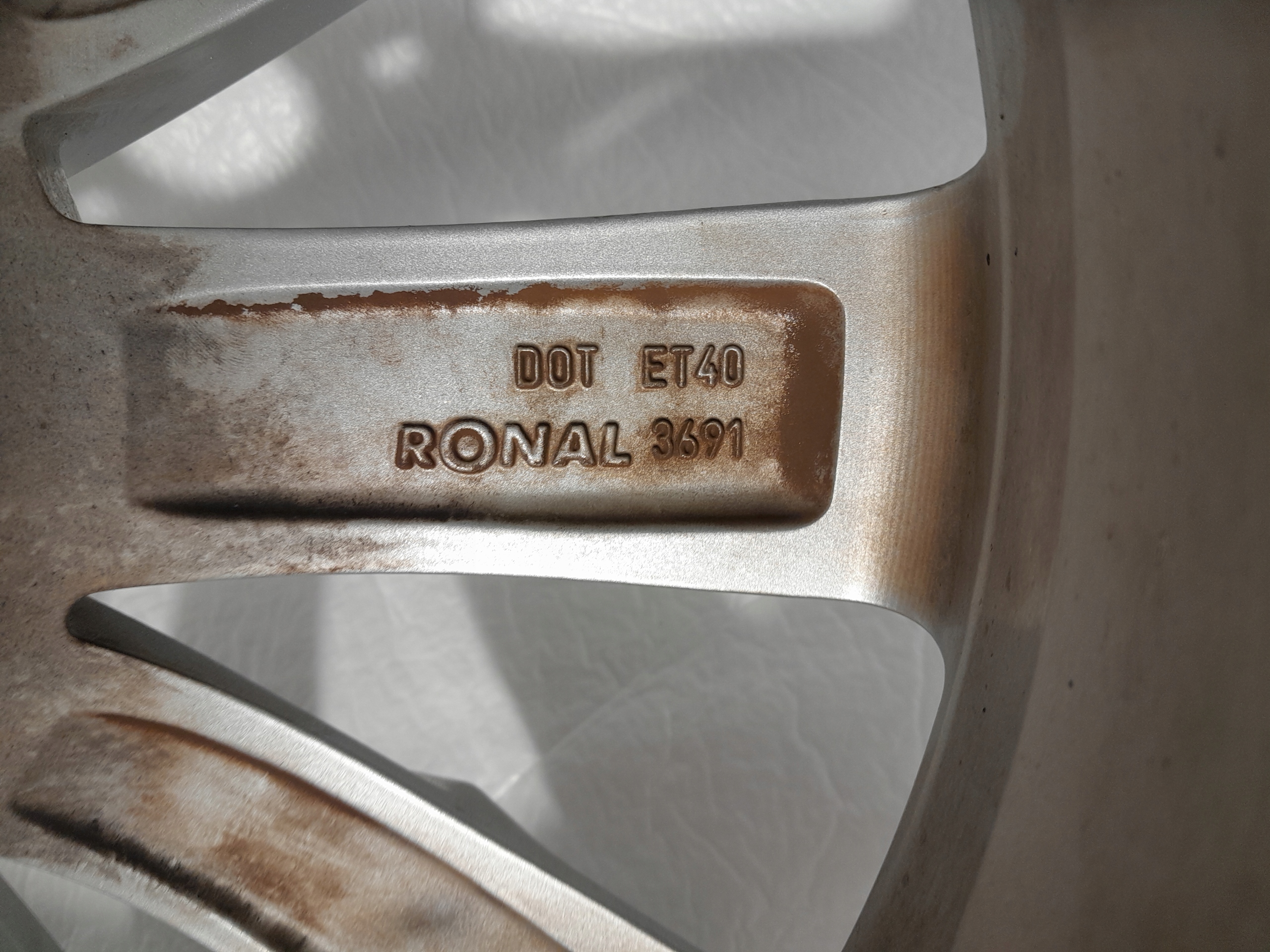 AUDI A4 B9 A5 8W A6 disk ALU 18'' CALI ORG. 8W0601025S
