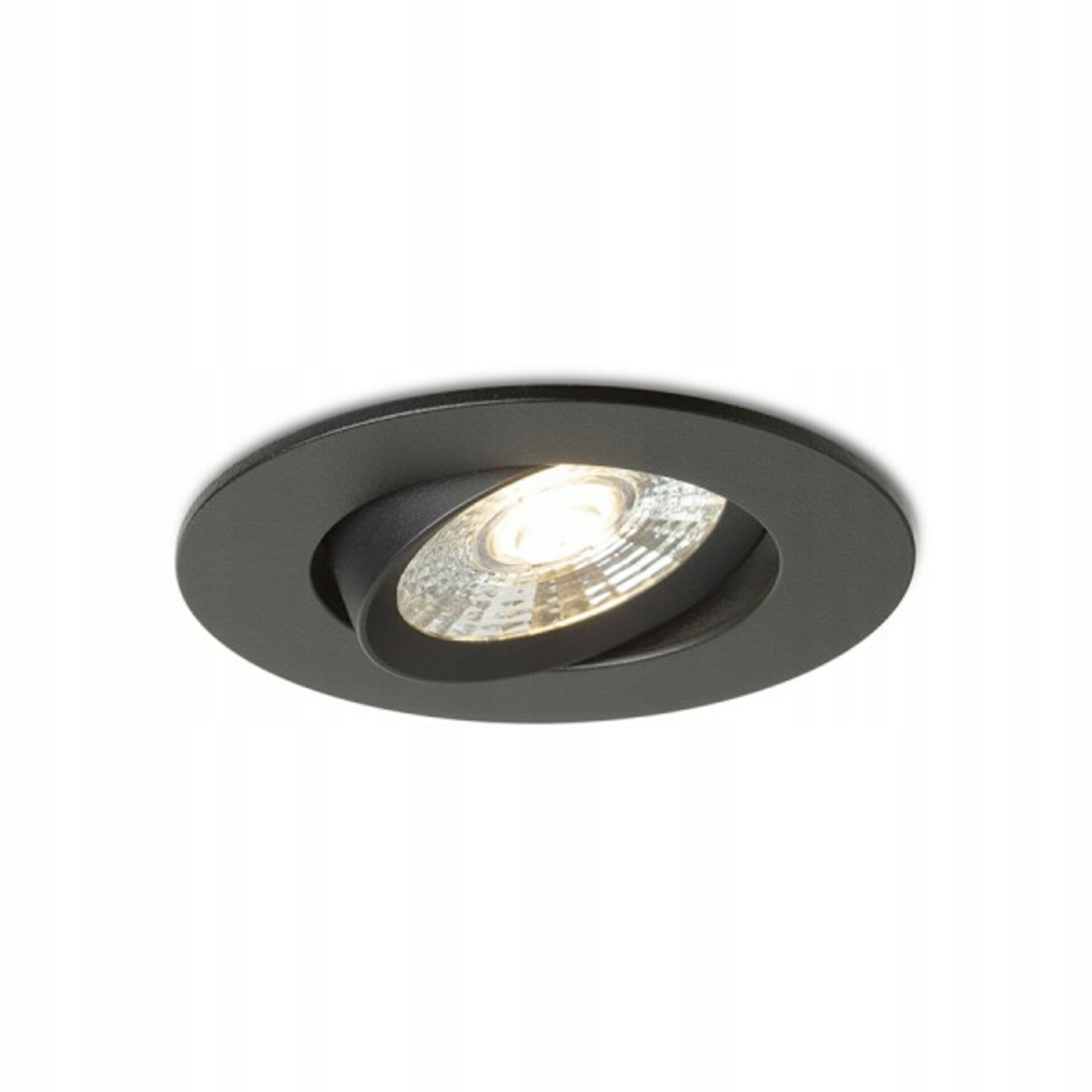 Zápustné Led svítidlo Rendl Nefrit DIMM černé, stmívatelné, 6W 3000K 36°