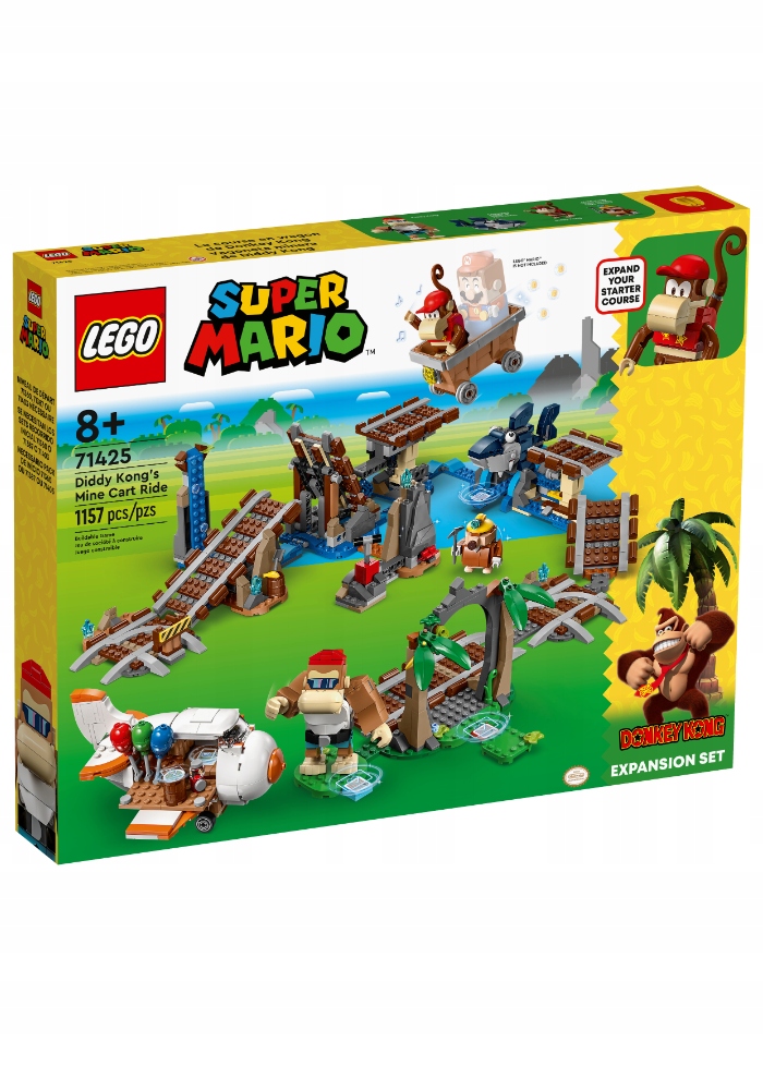 Lego Mario Jízda vagónkem Diddy Konga sada 71425 ks
