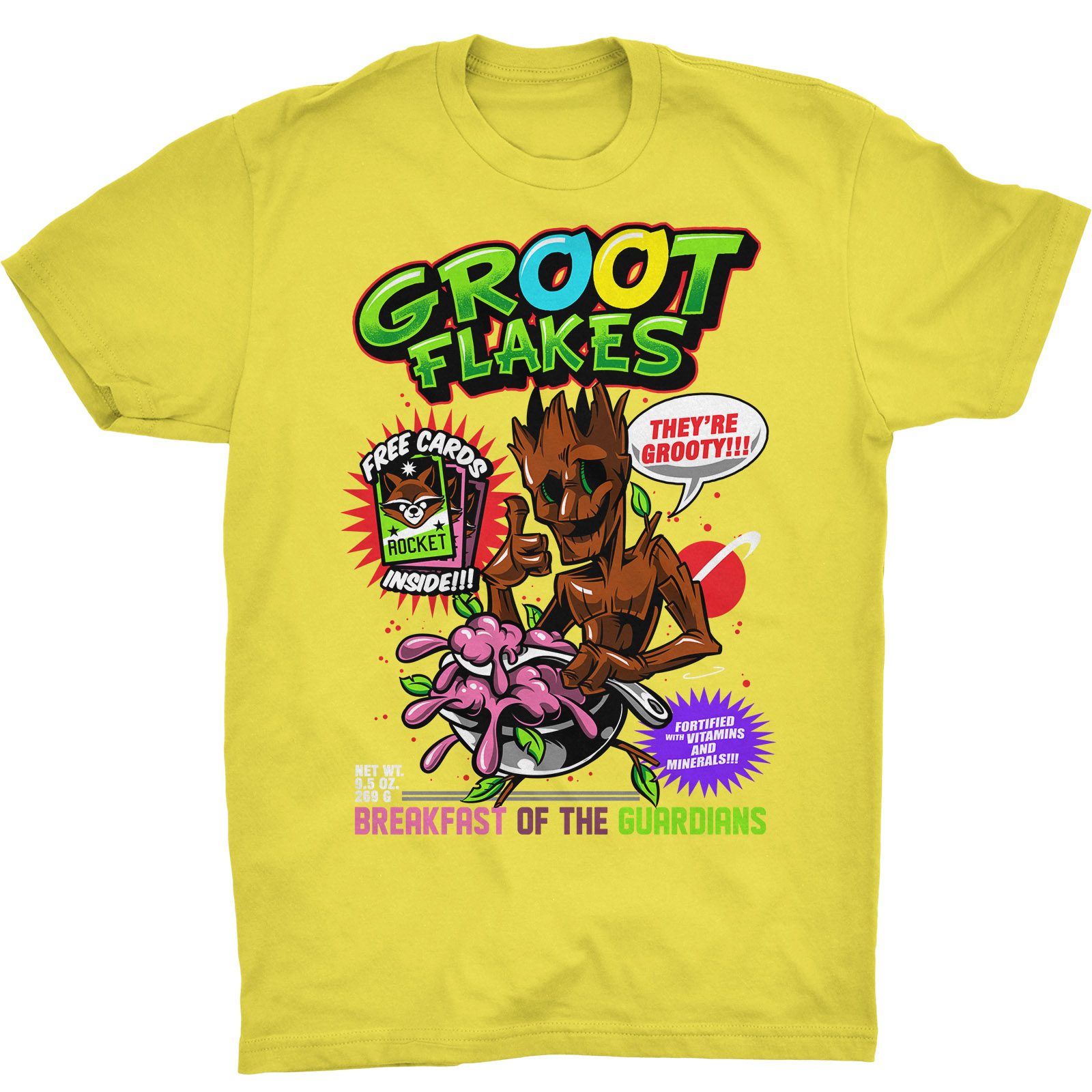 

Groot Flakes Koszulka Marvel Strażnicy Galaktyki