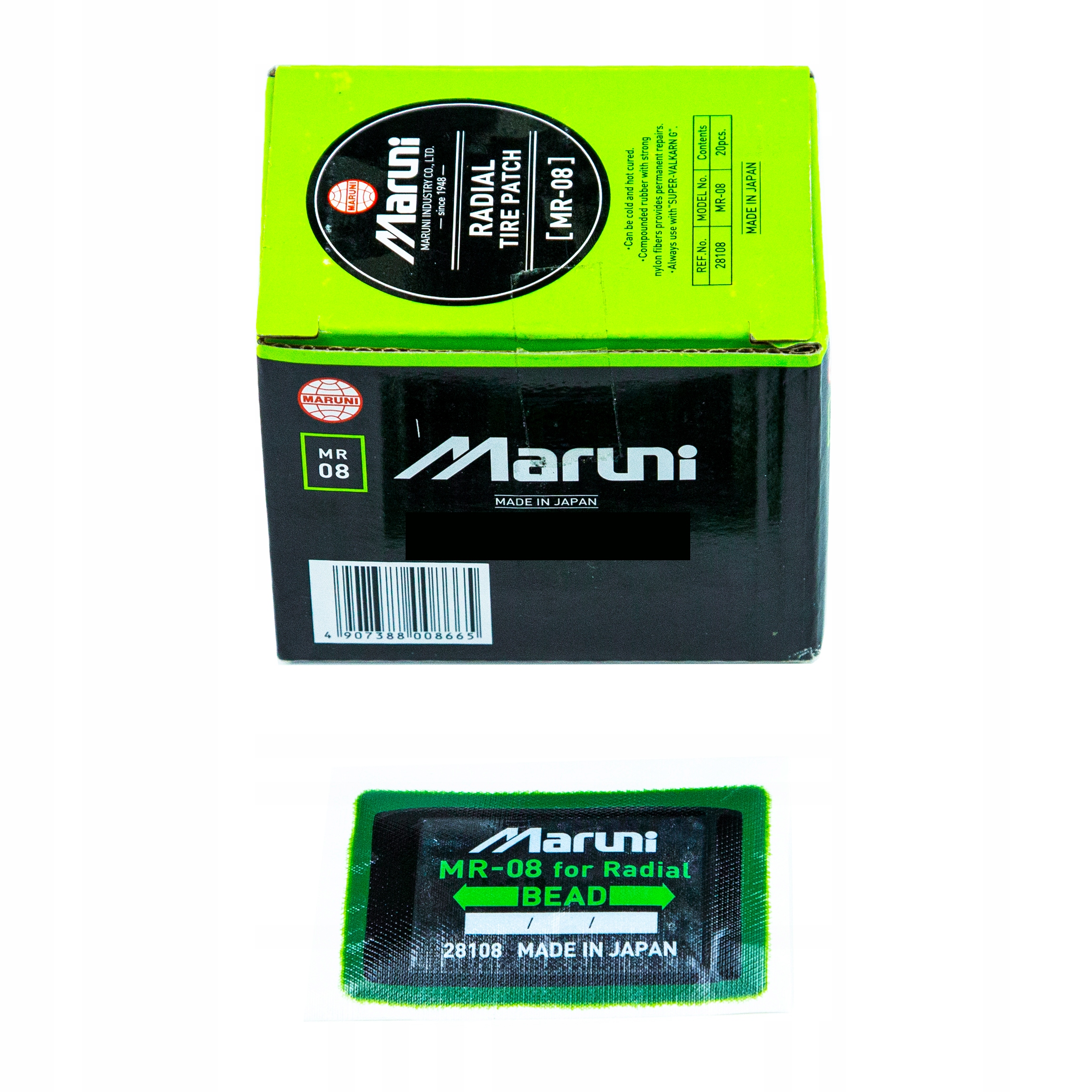 

Wkład Radialny do Opon Łatka MR-08 48x68mm Maruni