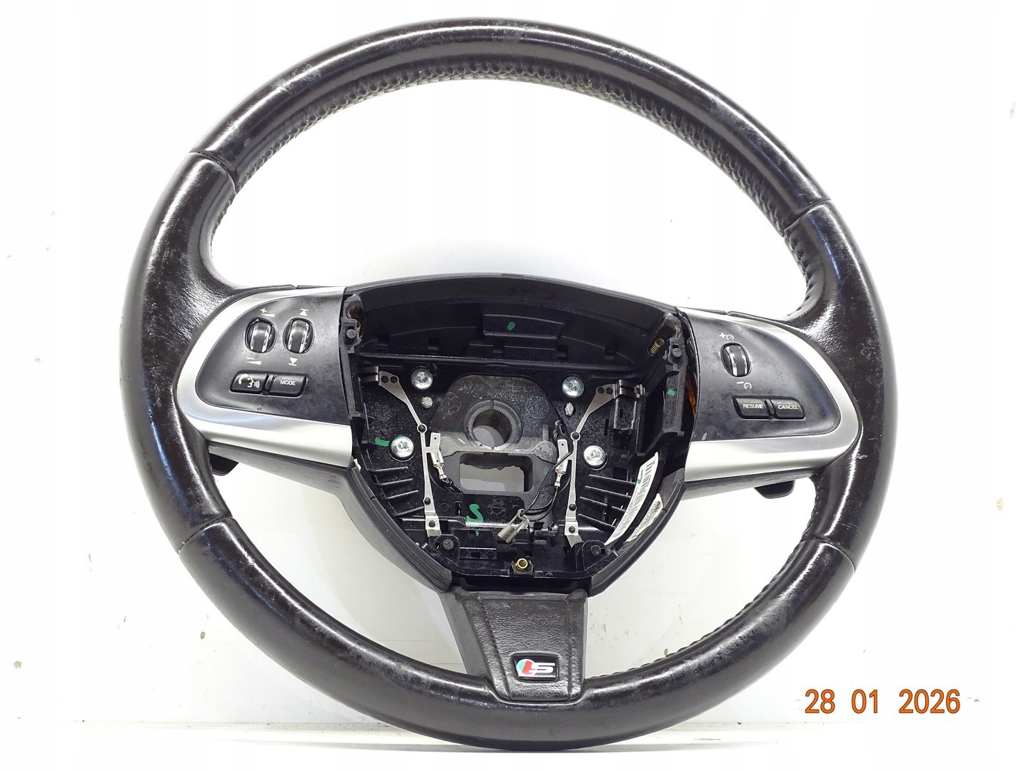 steering wheel, leather MULTIFUNKCJA with shifting Jaguar XF X250
