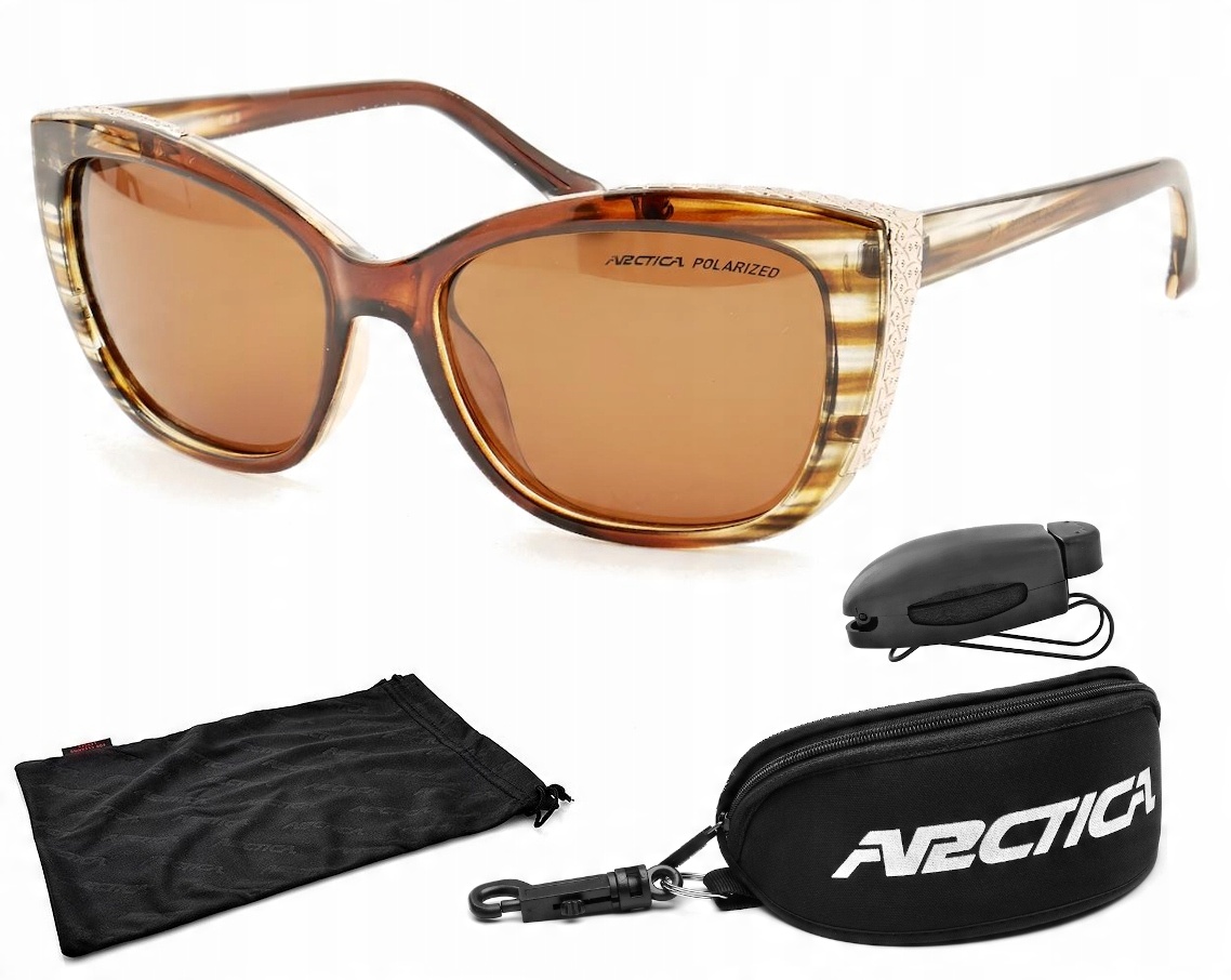 

Arctica Okulary S-502B Vintage Polaryzacyjne Etui