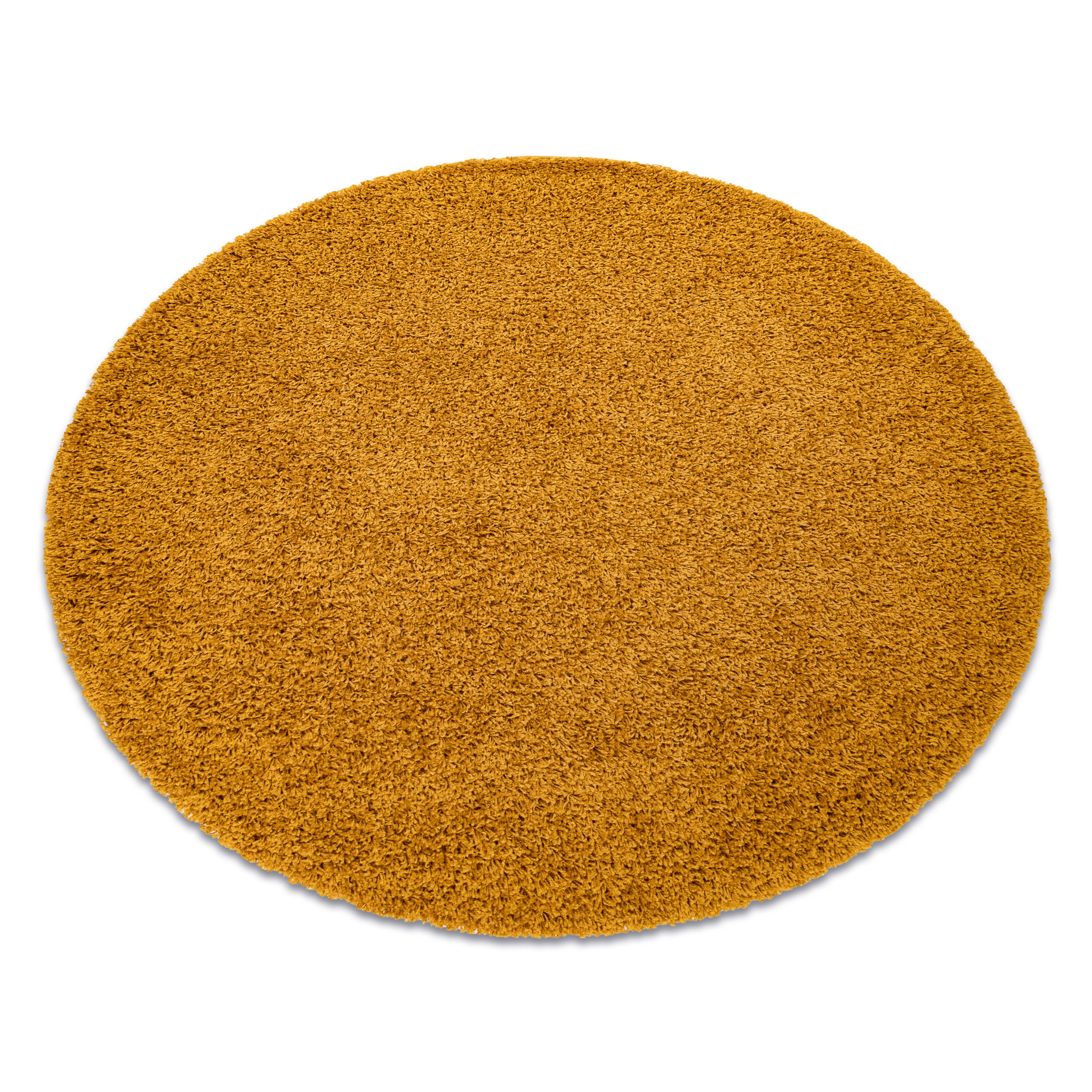 

Dywan Soffi shaggy Koło 80 cm gruby Złoty #AF241