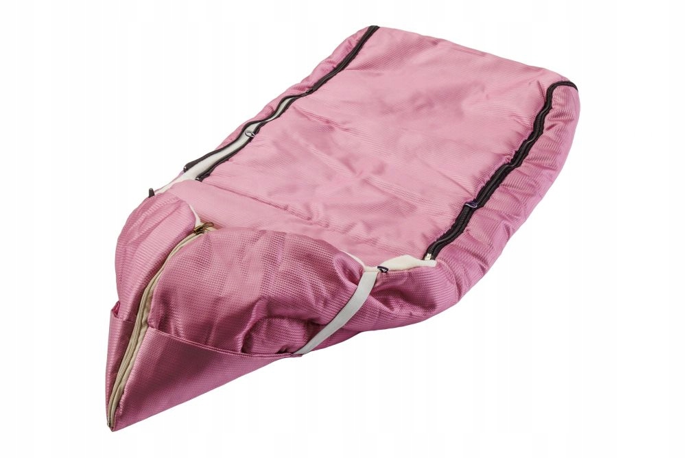ŚPIWOREK DO SANEK z opraciem wózka na zimę ocieplany RÓŻOWY Rodzaj śpiworek