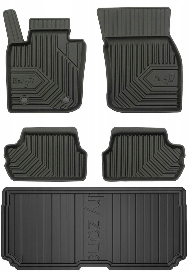 Set 77 Koberce a rohože Mini Cooper S Hatchback od roku 2014- g