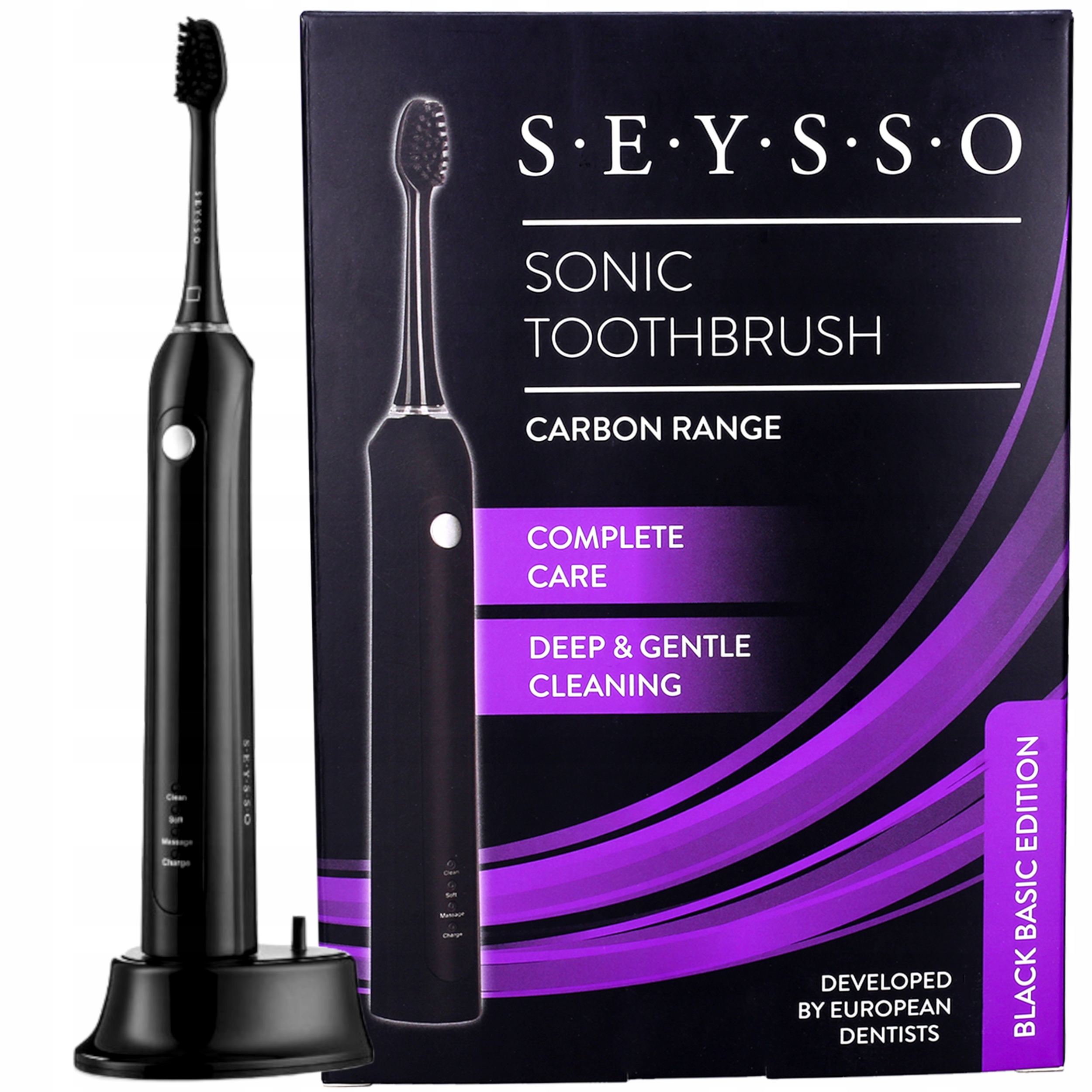 

Seysso Carbon Basic Black Szczoteczka Soniczna