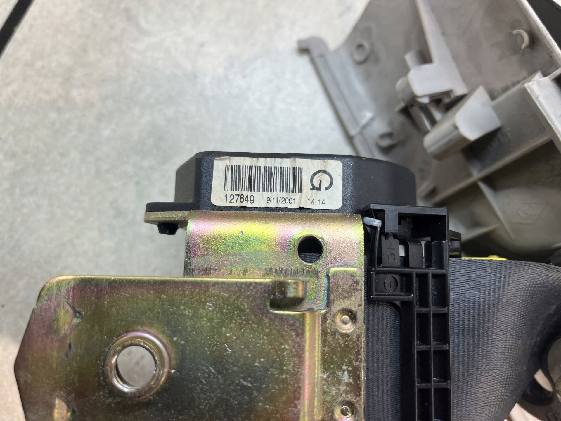 Gurten Sicherheits links heck REANULT LAGUNA II 1.8 16V