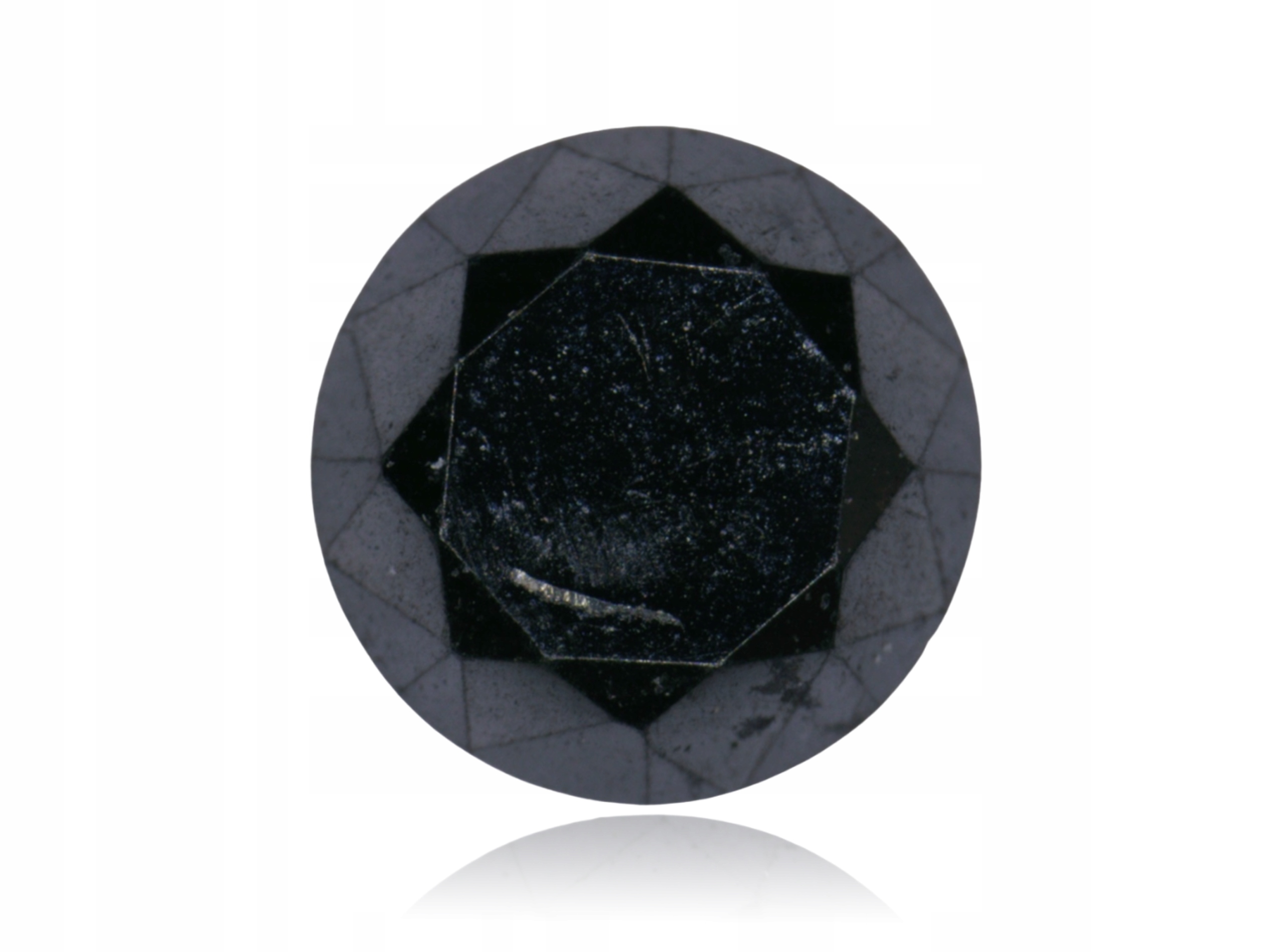 Diamond 0.09ct Black Briliant eCertifikát Wbd