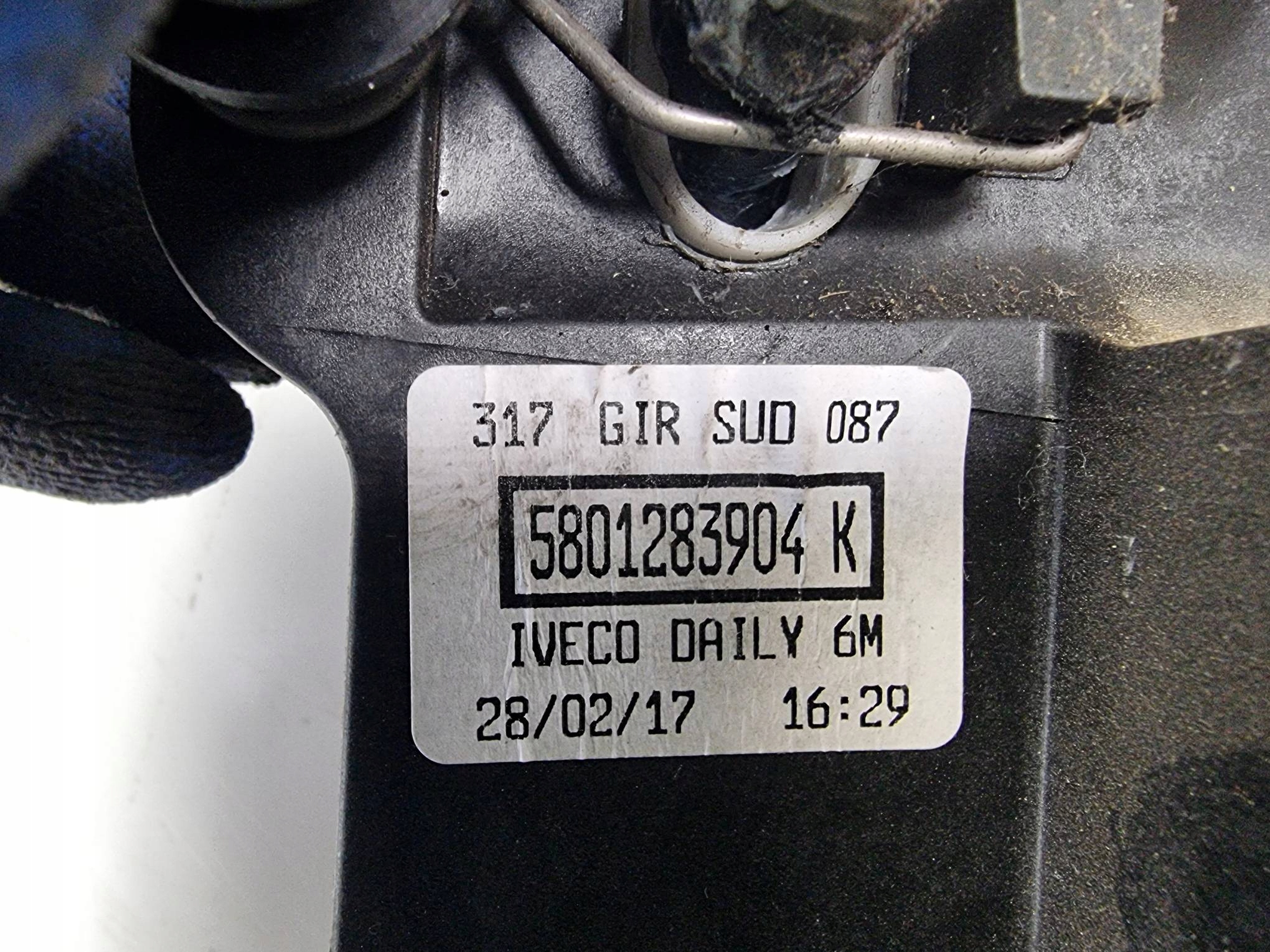 páčka změny převodů 5801283904K IVECO DAILY 50C35