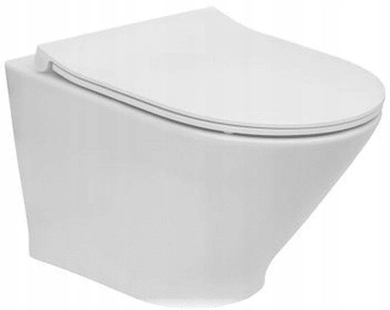 Miska wisząca Roca Gap Round Compacto 48cm deska wolnoopadająca Slim,